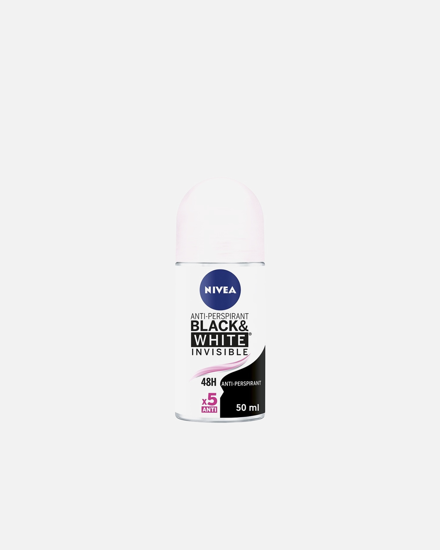 Desodorante para Mujer NIVEA Roll on Black & White Invisible Original 50 ML
