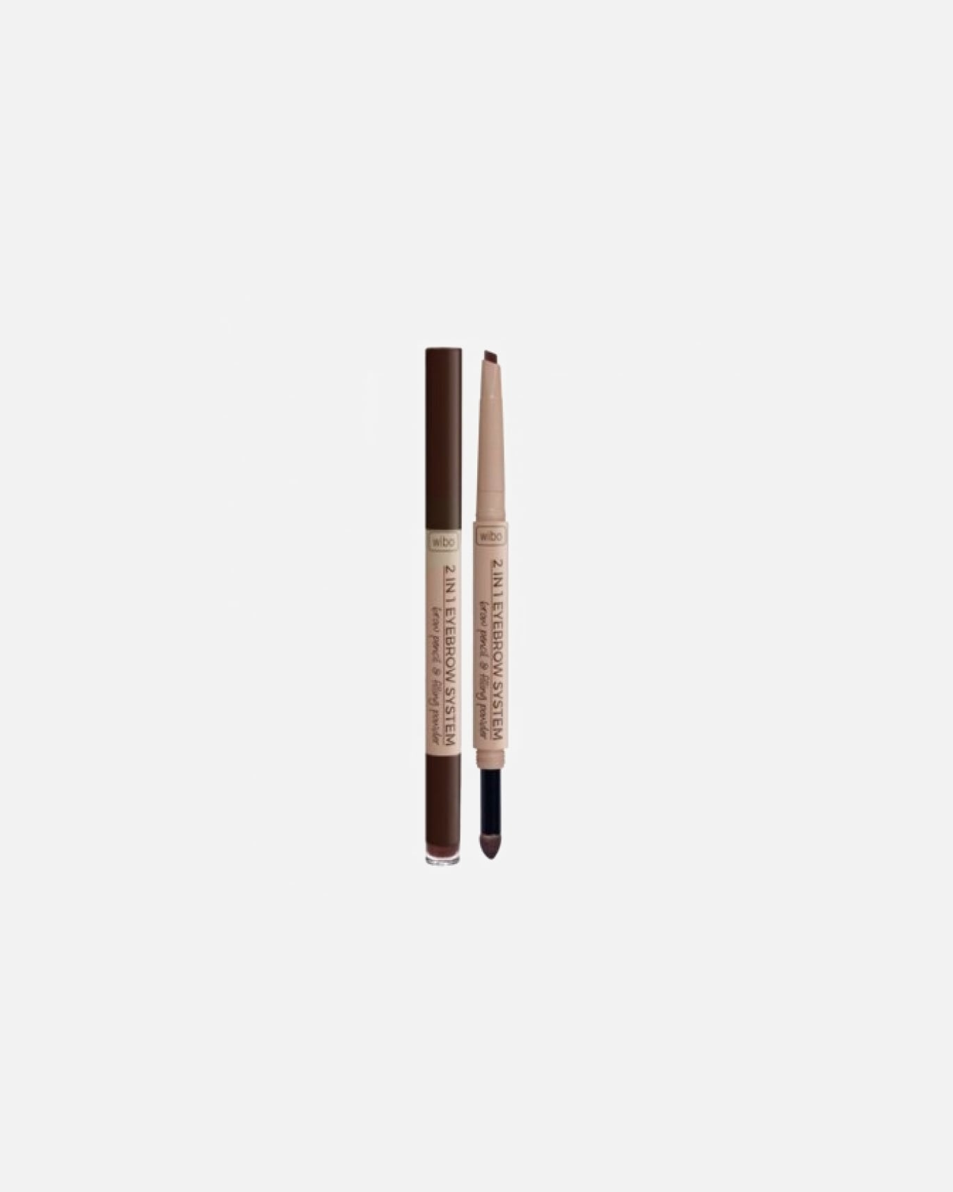 Lápiz de cejas para Mujer Wibo 2 En 1 2