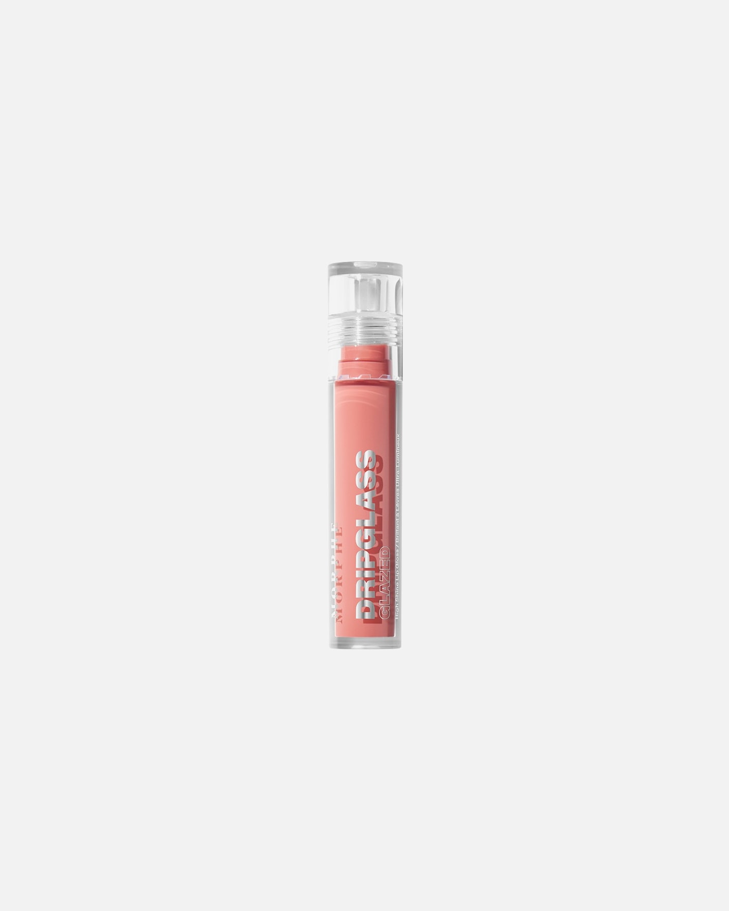 Brillo de labios para Unisex Morphe Dripglass Glazed High Shine Polished Peach
