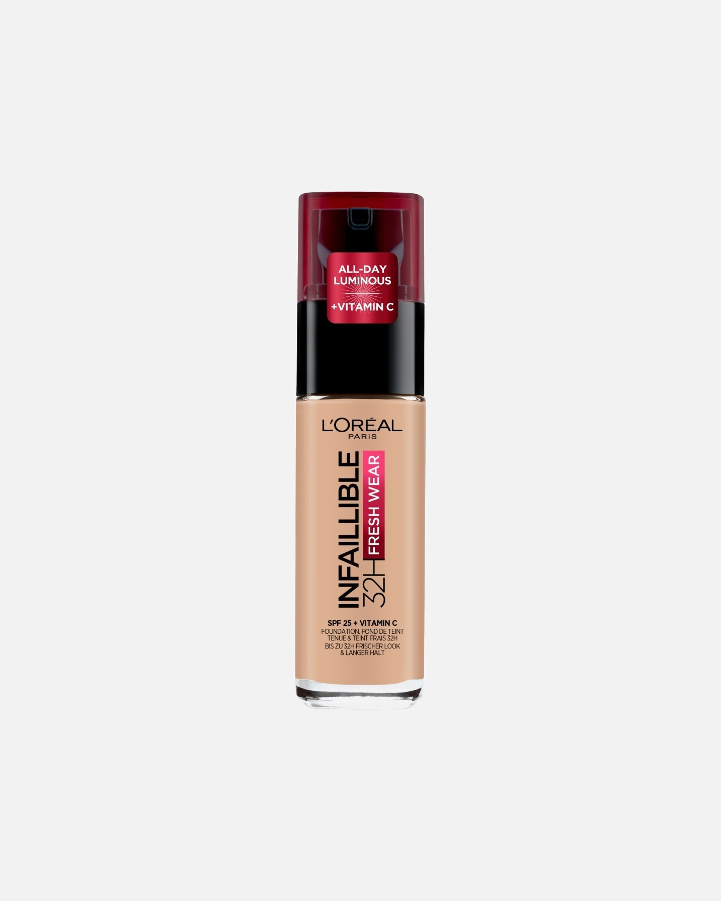 Base para Unisex L’Oréal Paris Infaillible 32H Fresh Wear 145, Beige Rose
