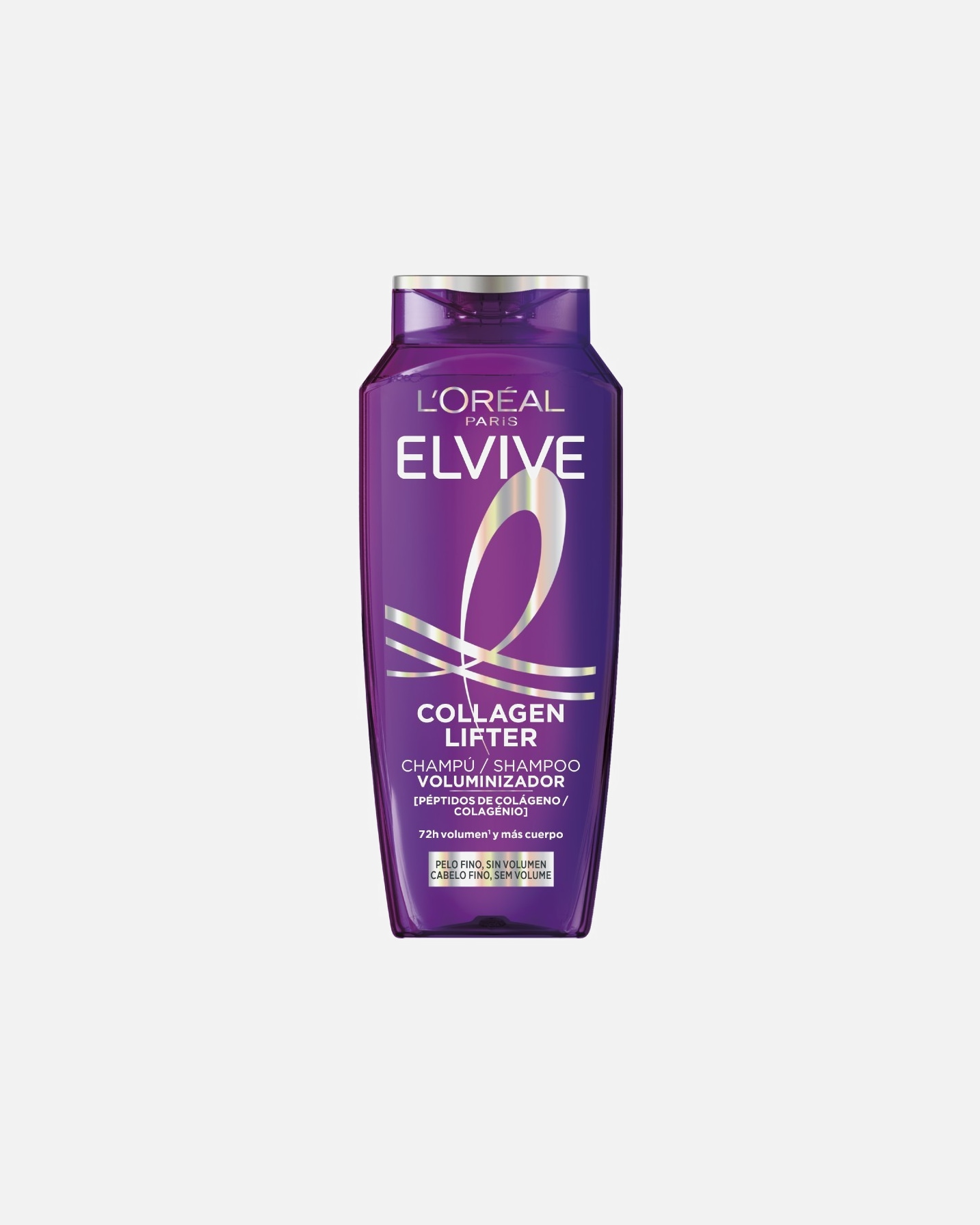 Champú capilar para Unisex L’Oréal Paris Elvive Collagen Lifter Voluminizador 400 ml