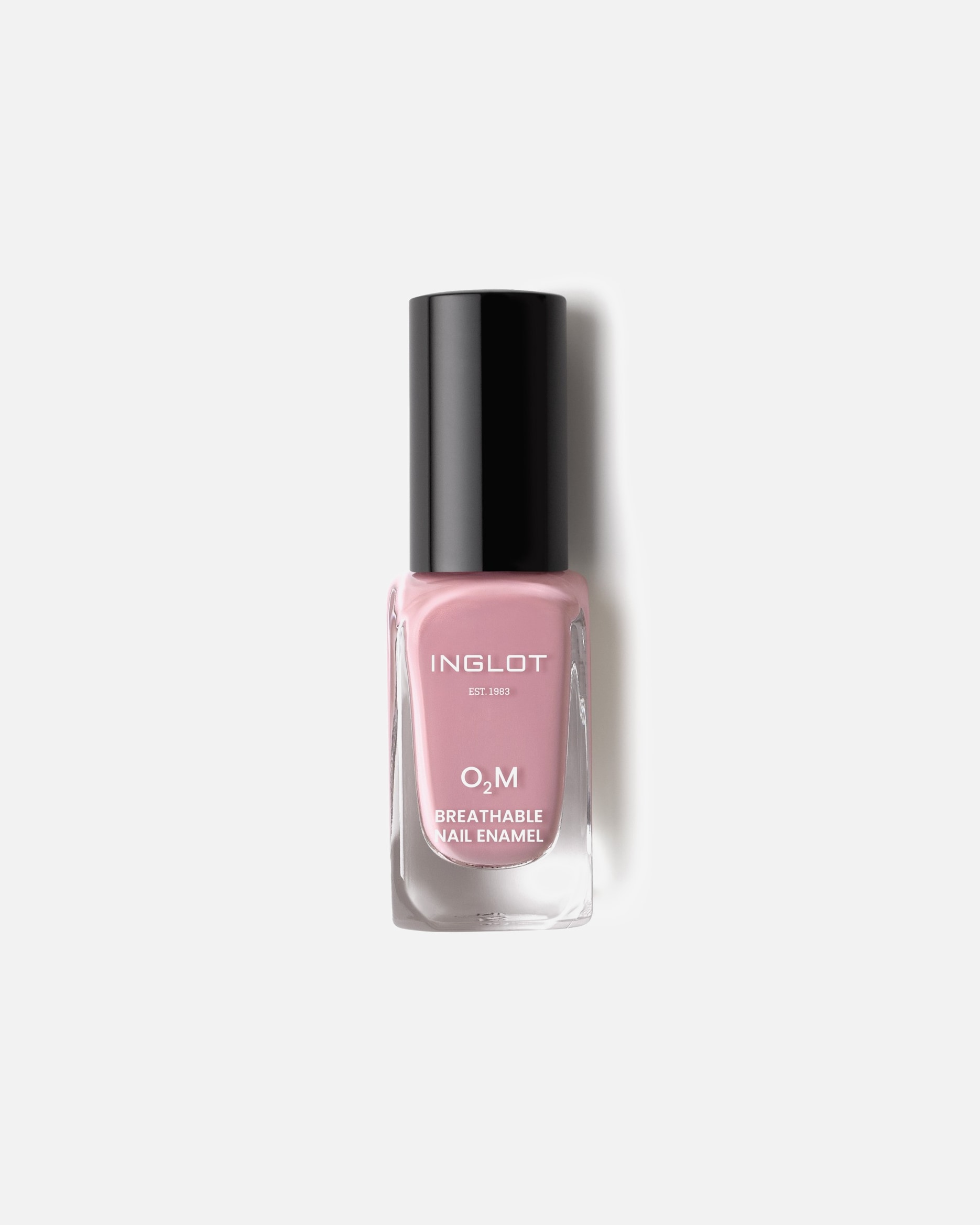 Laca de uñas para Unisex Inglot Esmalte Transpirable O2M 679, Rosa Claro