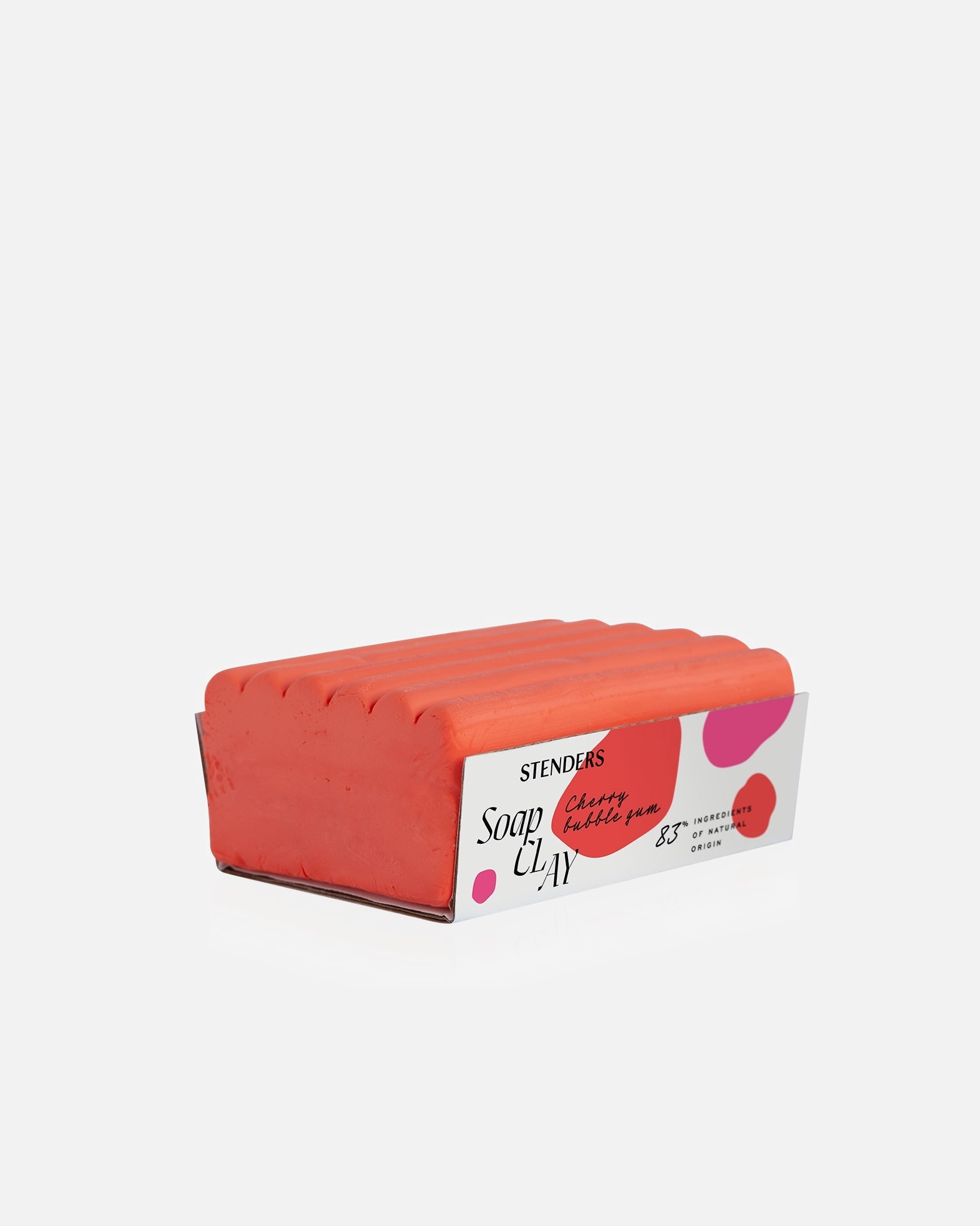 Jabón de manos para Unisex STENDERS Soap Clay Cherry Bubble Gum 105 GR