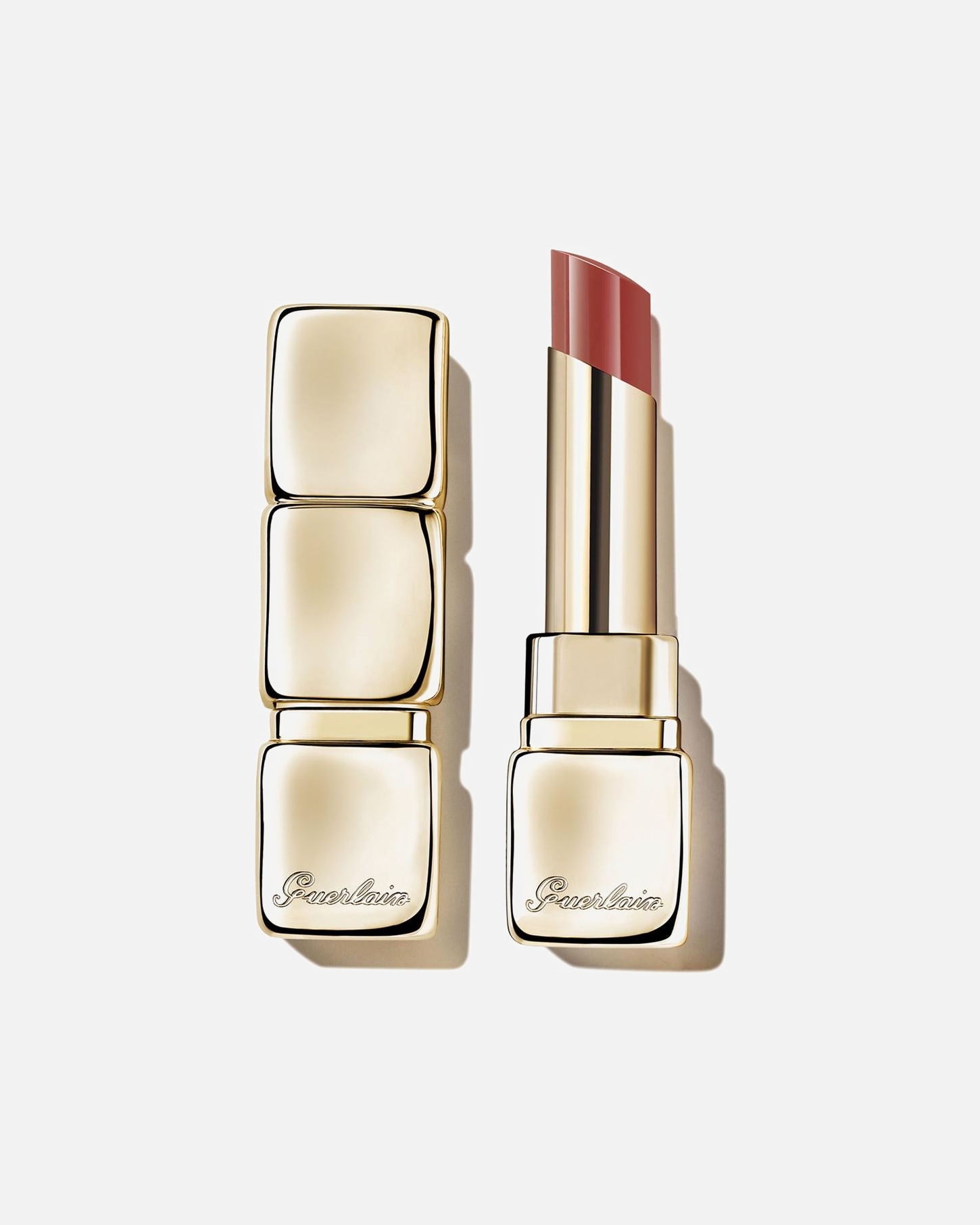 Barra de Labios para Unisex Guerlain KissKiss Shine Bloom 129 - BLOSSOM KISS