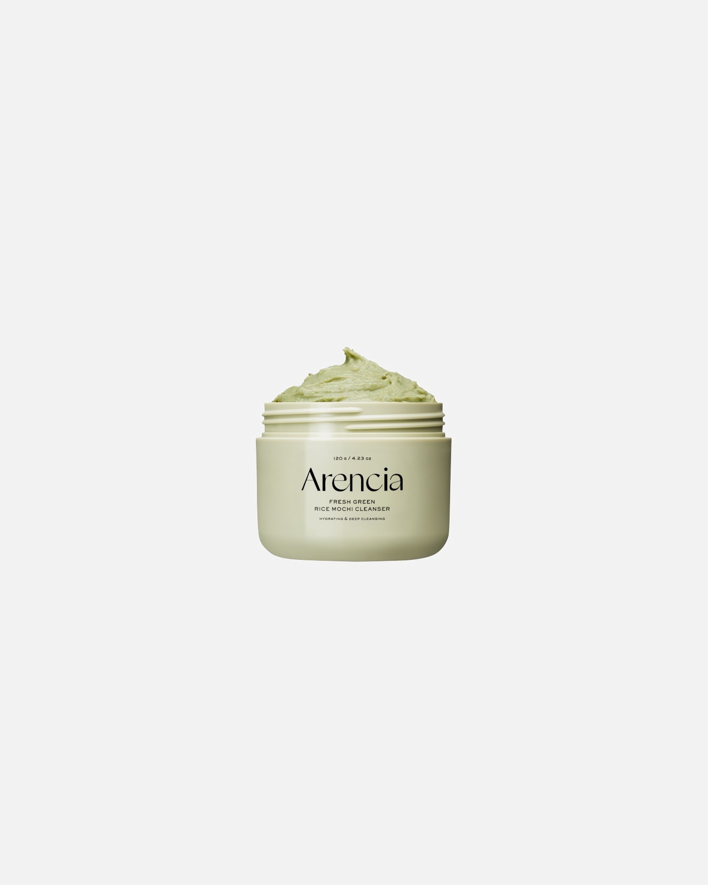 Crema limpiadora para Unisex Arencia Fresh Green Rice Mochi Cleanser 120 g