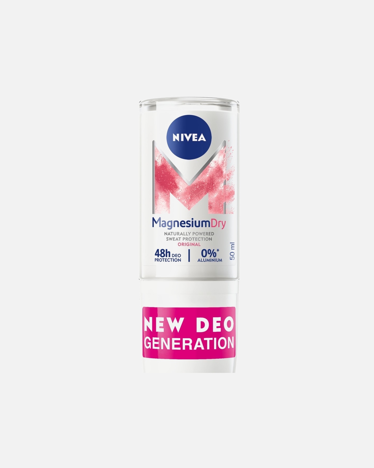 Desodorante para Mujer NIVEA Magnesium Dry Original Roll On Sin Aluminio 50 ml