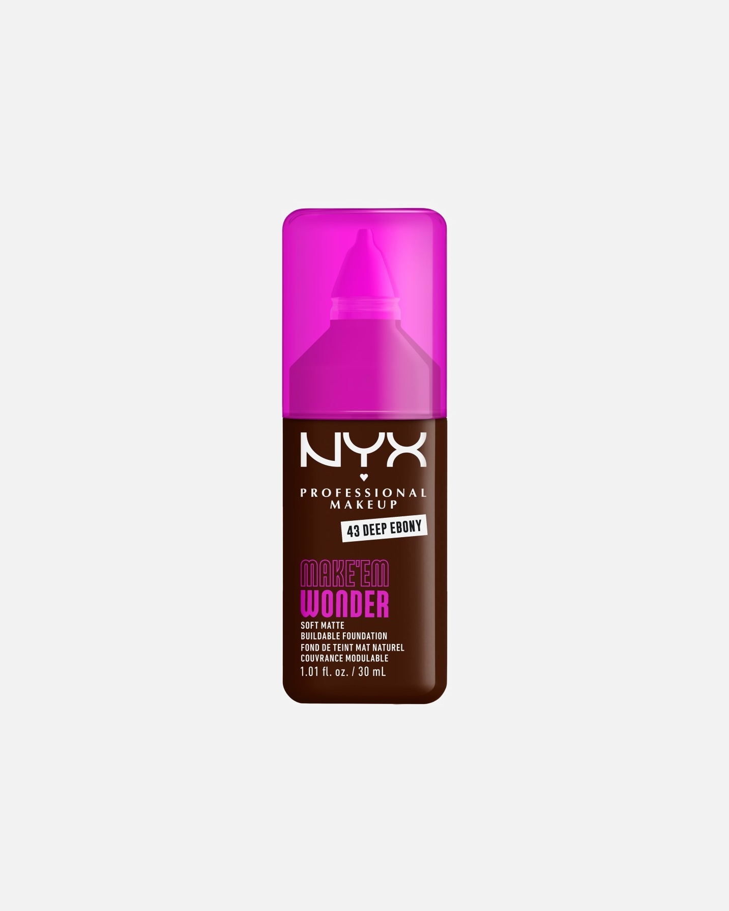 Base para Unisex NYX Professional Makeup Make'Em Wonder 43 - DEEP EBONY