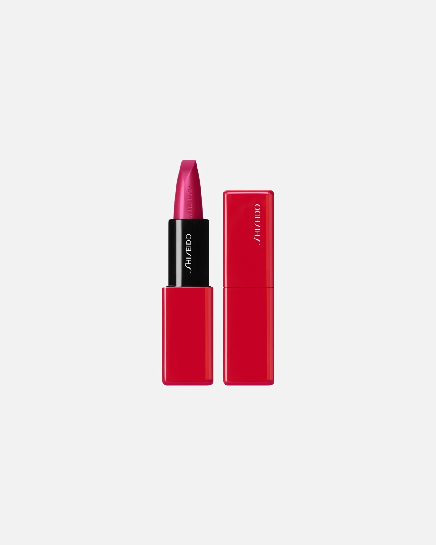 Barra de Labios para Unisex Shiseido TechnoSatin Gel Lipstick Fuchsia Flux 422