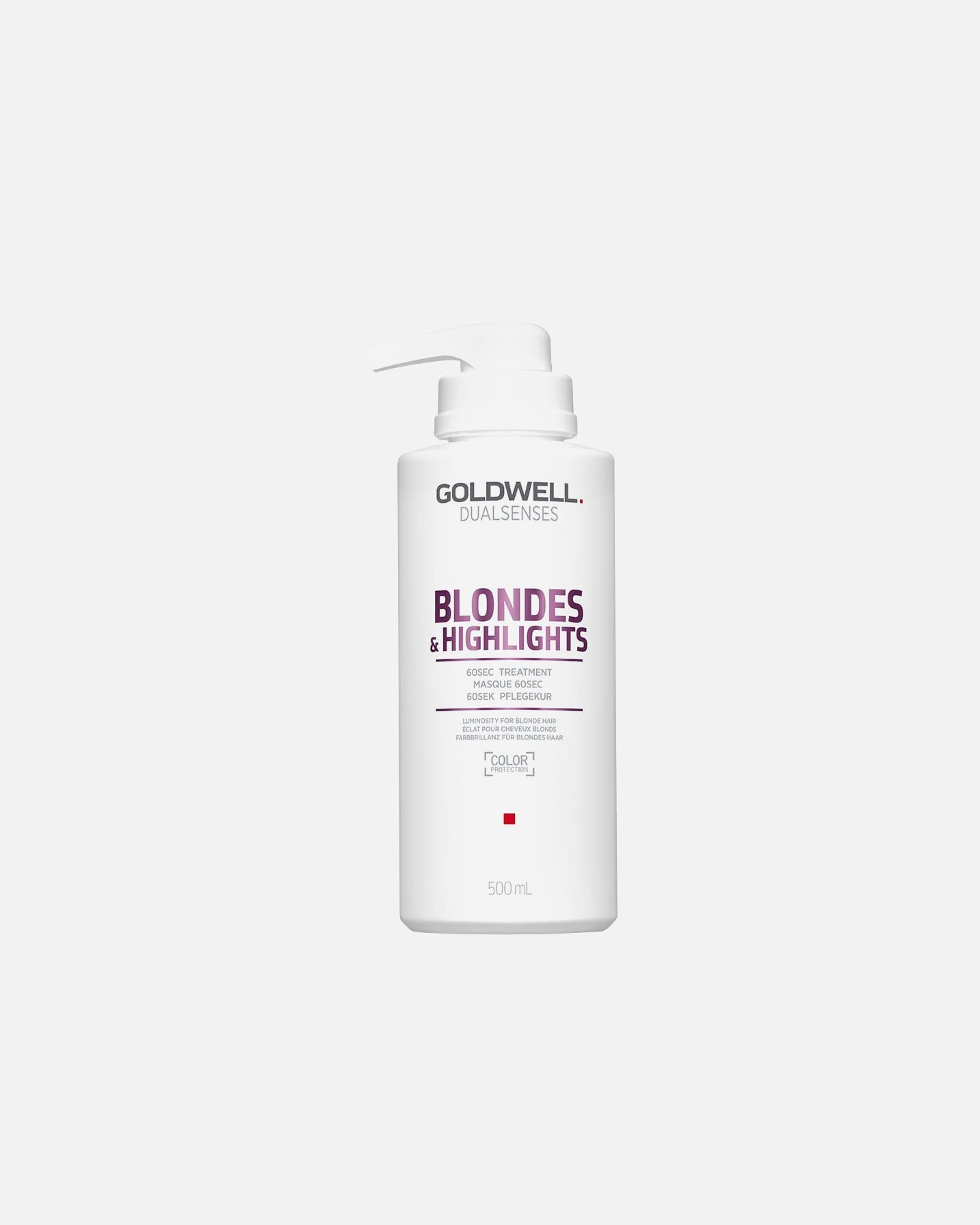 Baño capilar para Unisex Goldwell Dualsenses 60 Sec. Treatment 500 ml