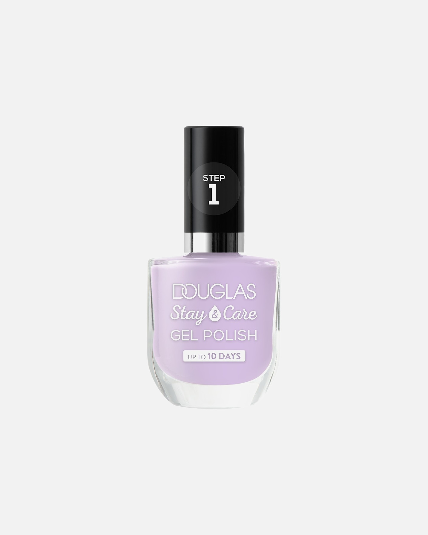 Laca de uñas para Unisex Douglas Collection Make-Up Stay & Care Gel Nail Polish No. 22 - Give Me A Lilac Bush