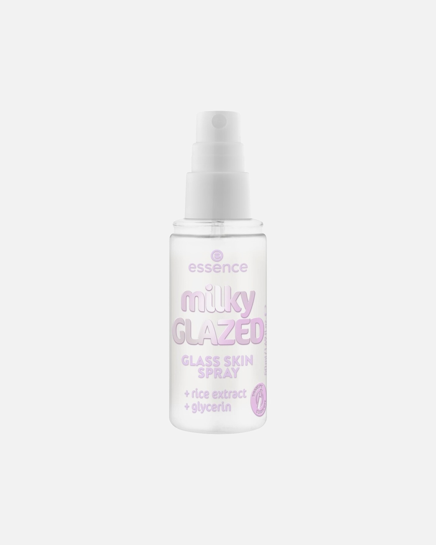 Spray facial para Unisex Essence Milky Glazed Glass Skin Transparent