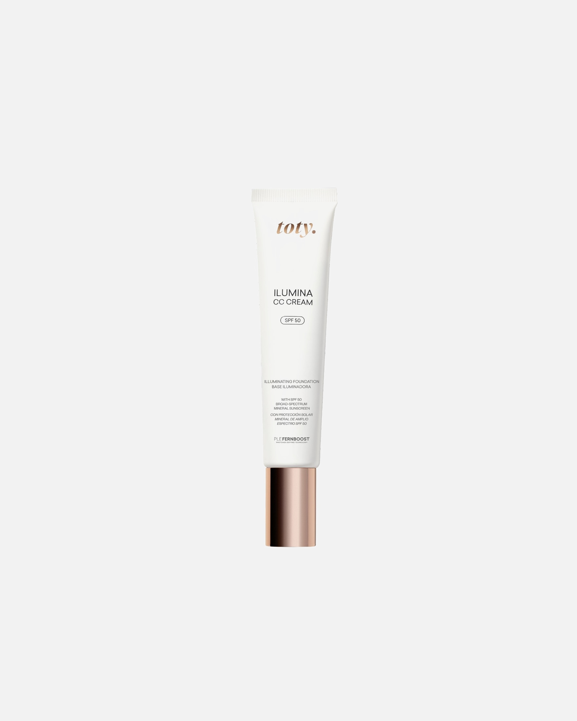 Crema CC para Unisex TOTY Ilumina SPF 50 3N