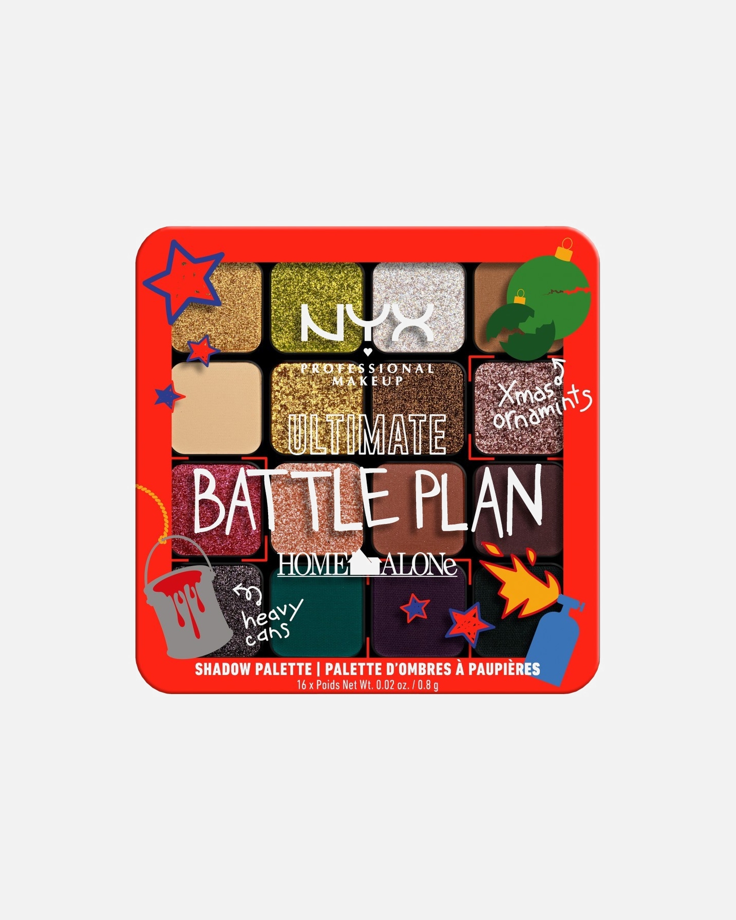 Sombra de ojos para Unisex NYX Professional Makeup Holiday Collection Ultimate Battle Plan 1 Un