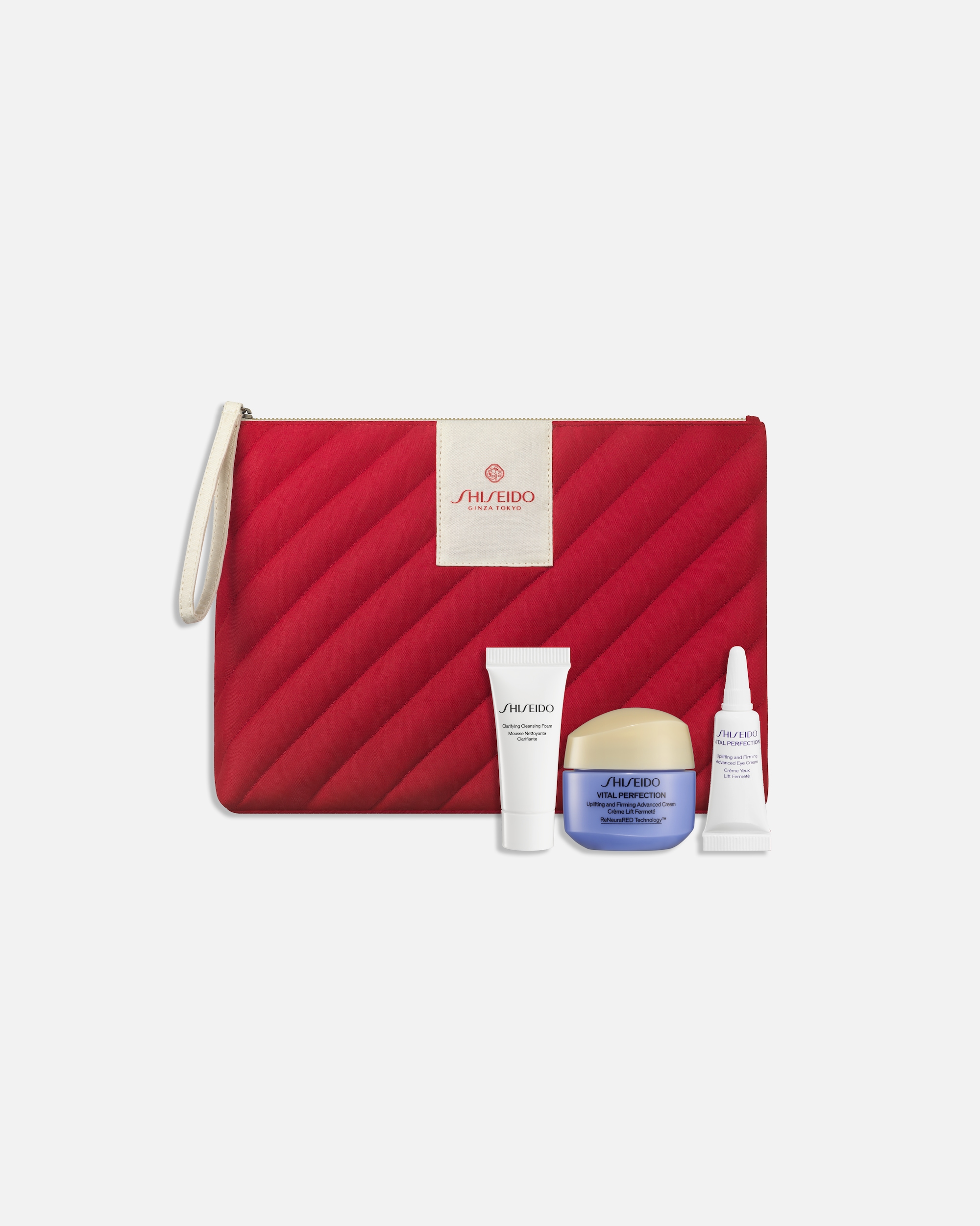 Neceser con minitallas Shiseido por compras superiores a 89€ en Shiseido. Excluidos articulos del Douglas Partner y Click&Collect