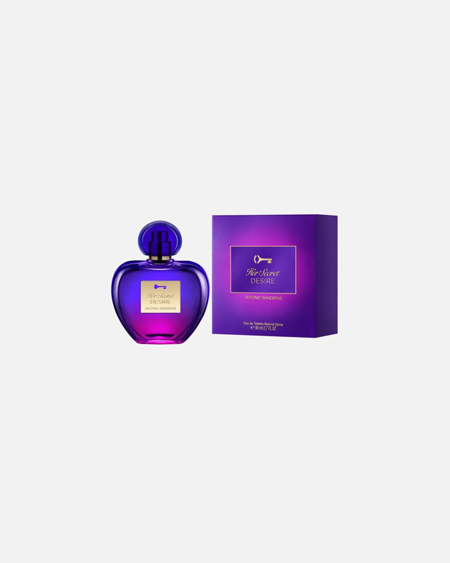 Eau de toilette para Mujer Antonio Banderas Her Secret Desire 80 ml