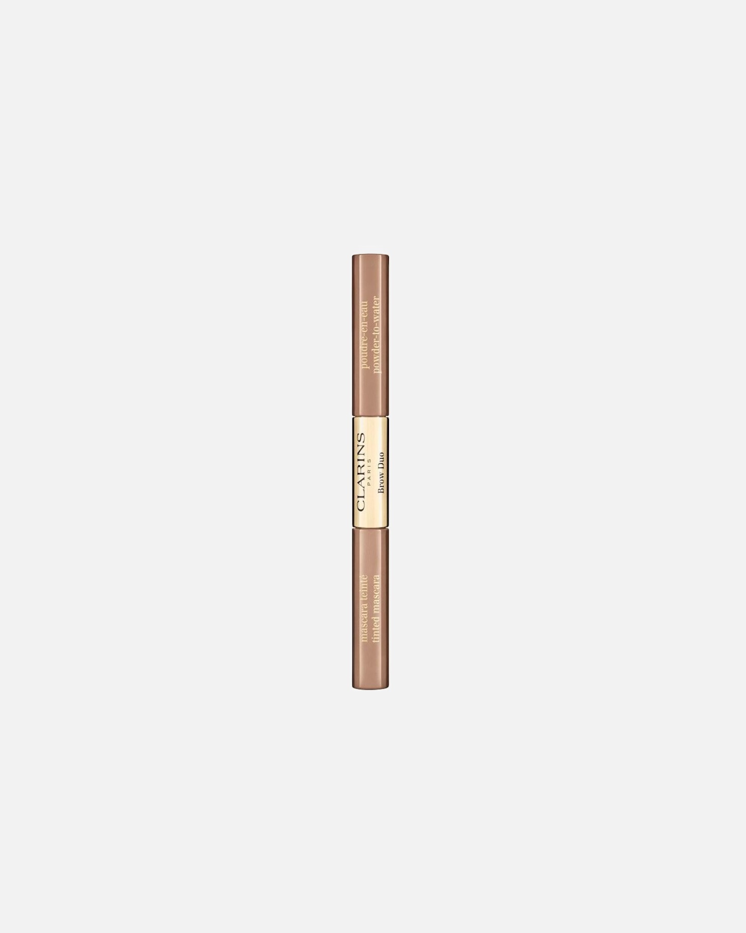 Lápiz de cejas para Unisex Clarins Brow Dúo 02,Auburn