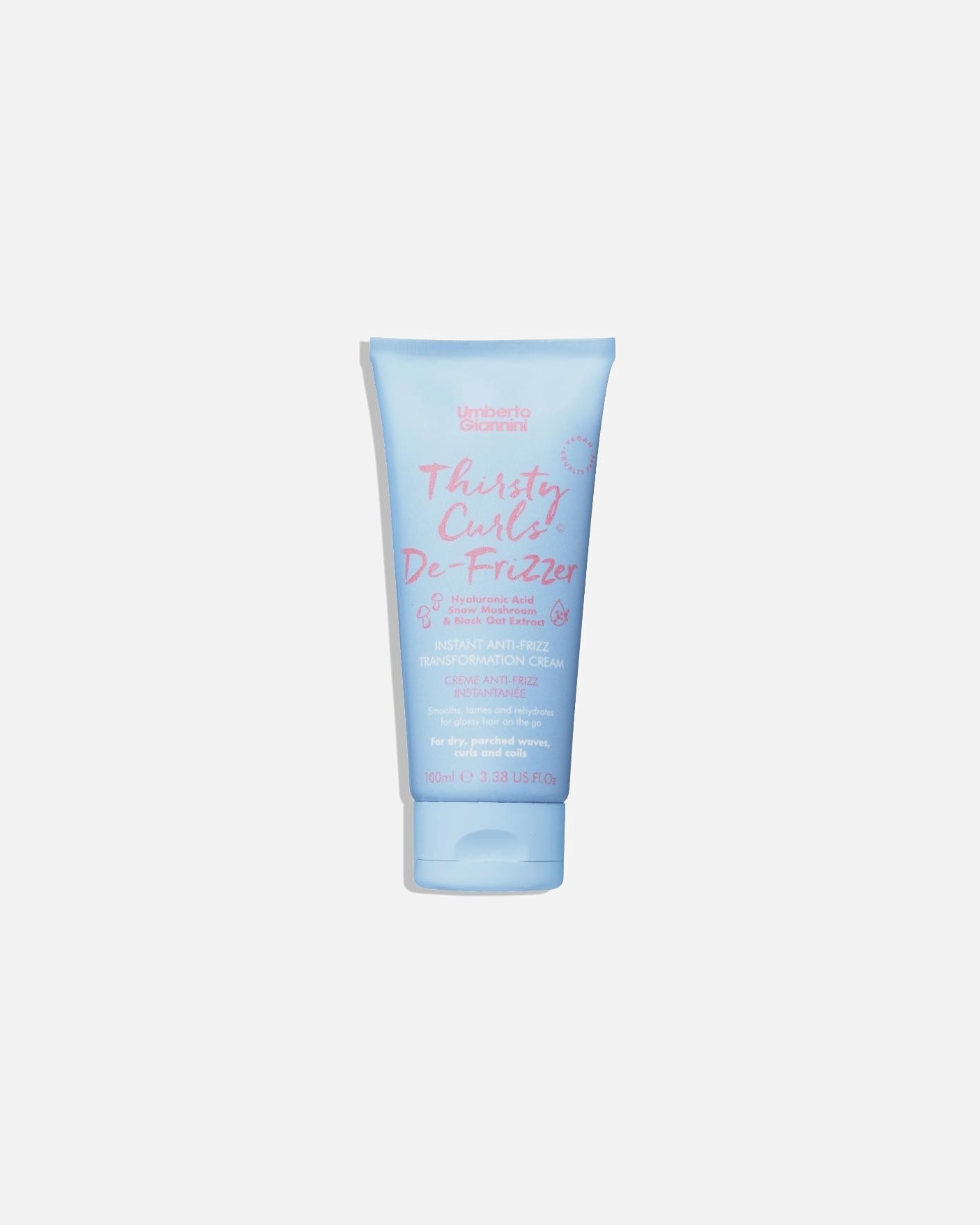 Crema capilar para Mujer Umberto Giannini Thirsty Curls Instant Anti-Frizz Cream 100 ml