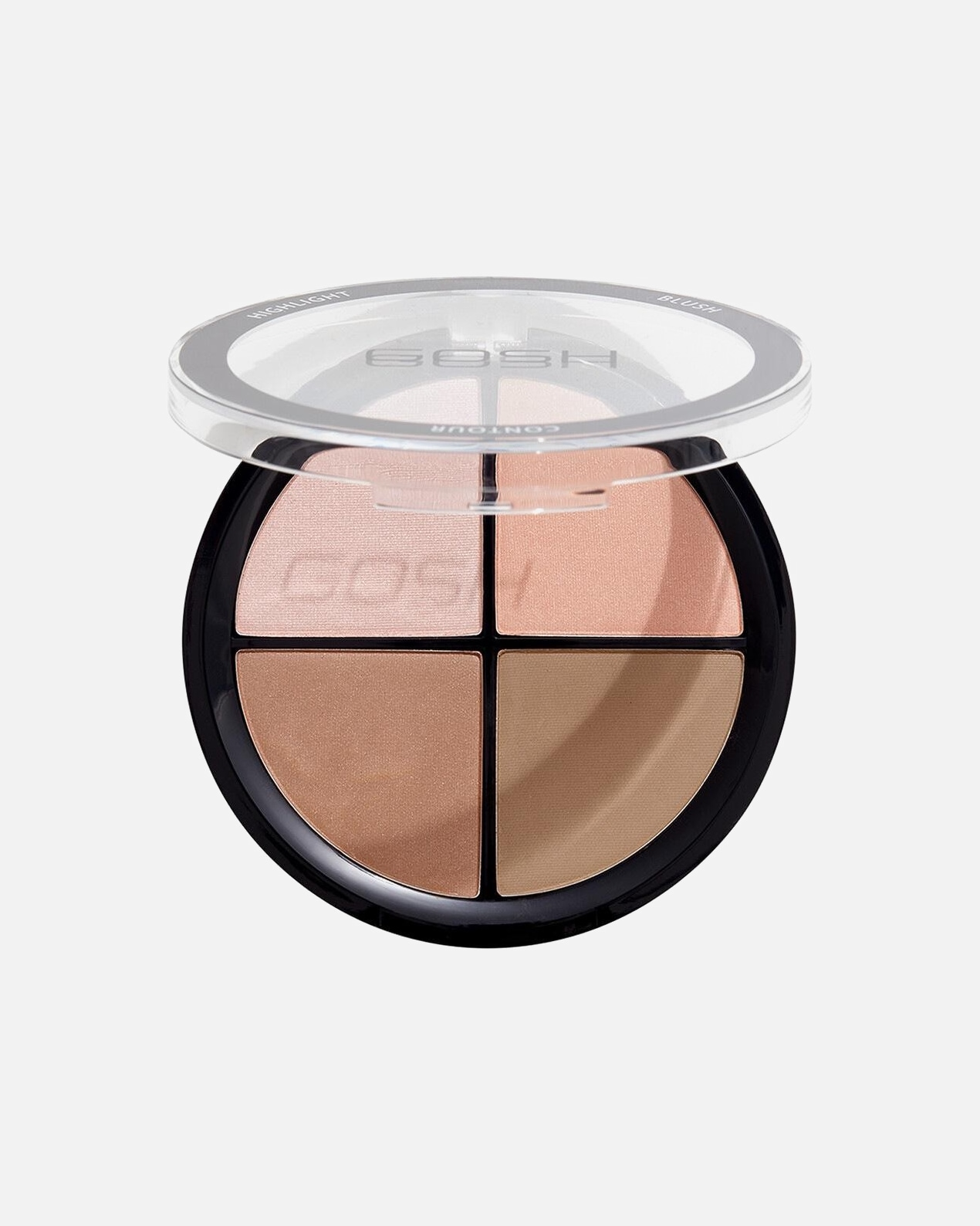 Sombra de ojos para Unisex Gosh Copenhagen Gosh Contour'N Strober Kit Iluminador Polvos 001 - LIGHT