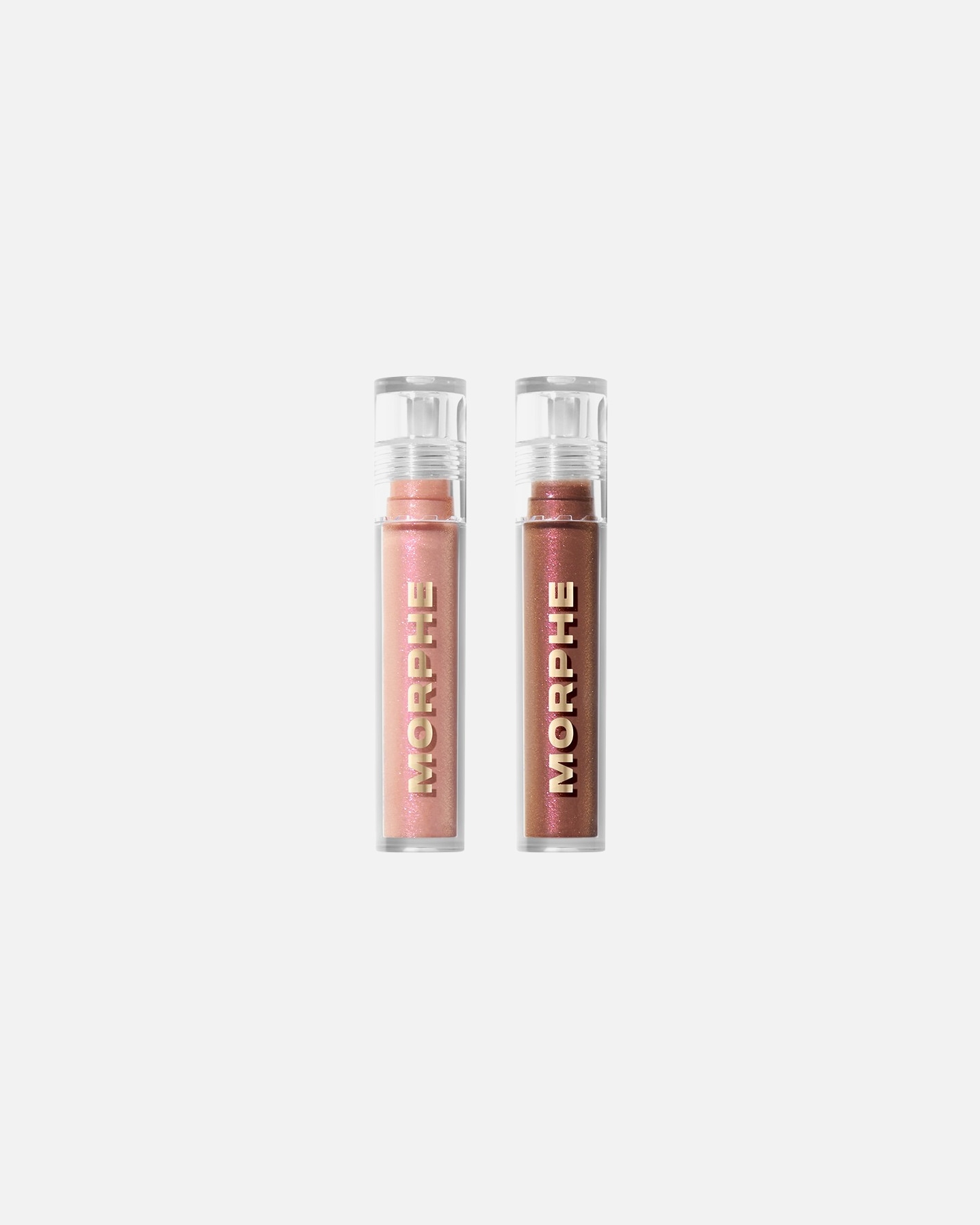Set de maquillaje para labios para Unisex Morphe Holiday Collection Hot & Unbothered Dripglass Lip Gloss Duo 1 Pieza