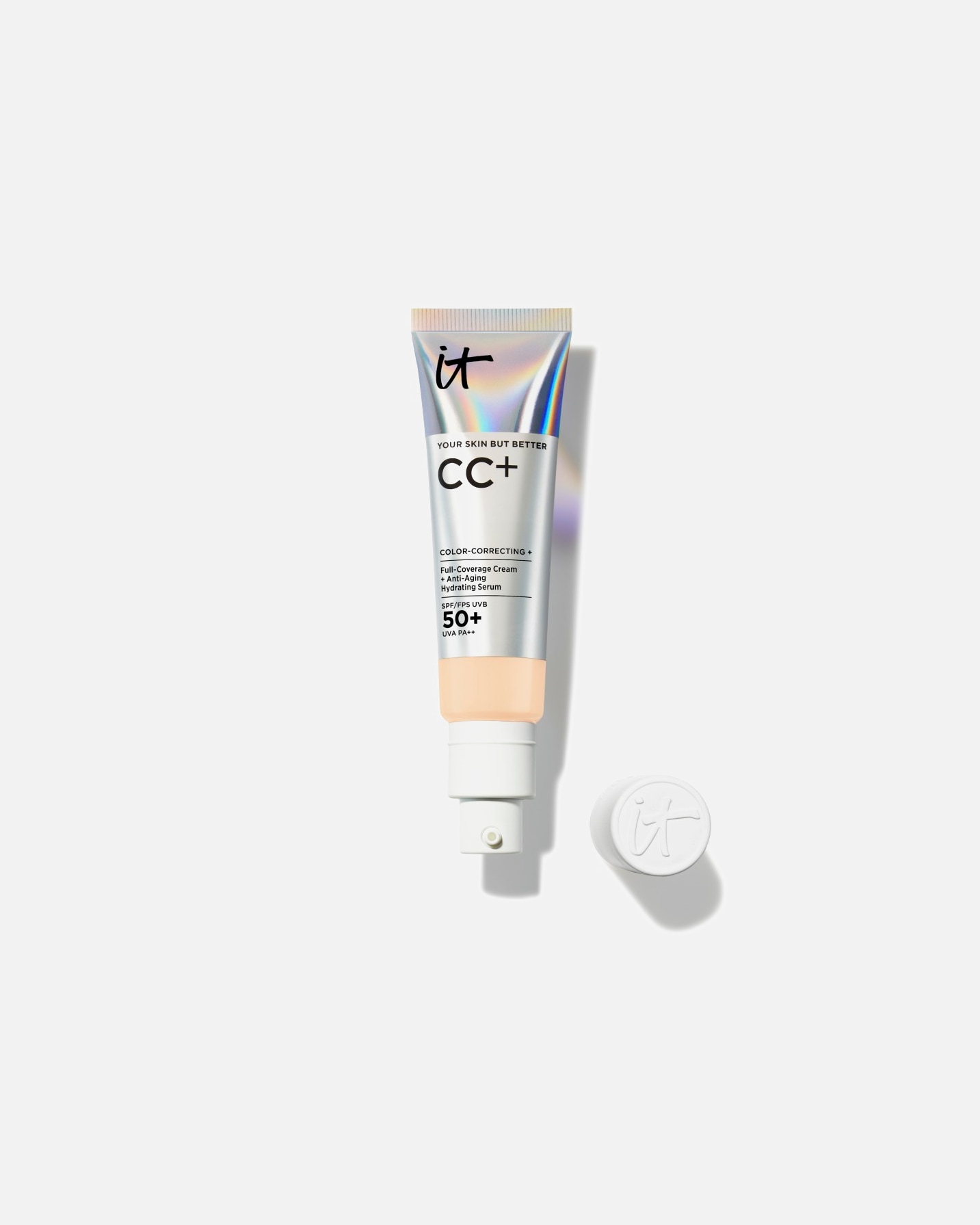 Crema CC para Unisex IT Cosmetics Your Skin But Better Base de Maquillaje con SPF 50+ Fair