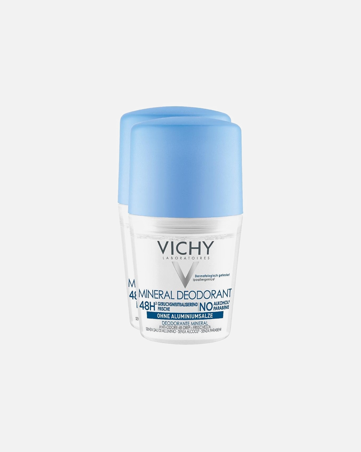 Desodorante para Mujer Vichy Desodorante Bola Mineral Roll On Sin Sales Aluminio 48H 50 ML