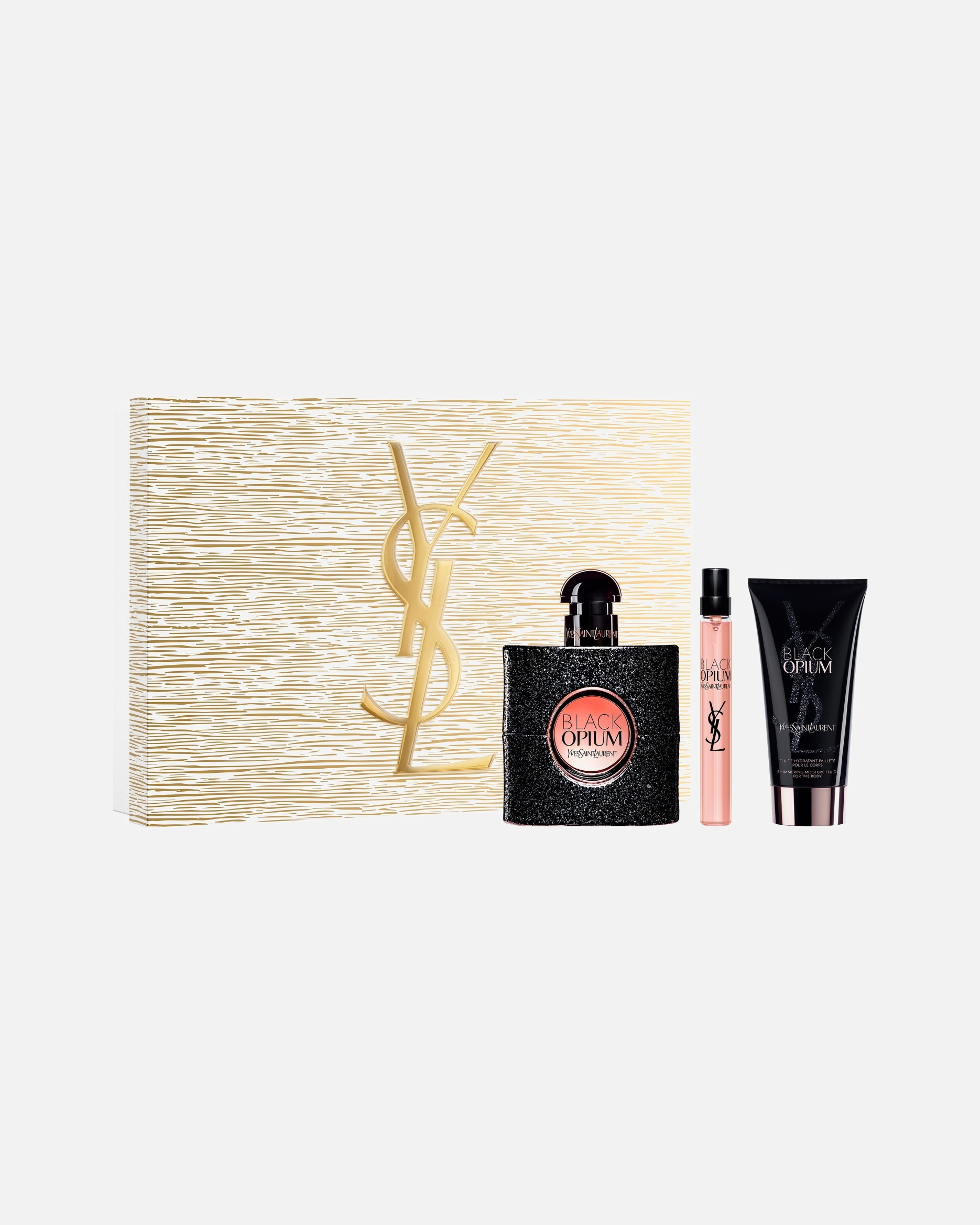 Set de fragancia para Mujer Yves Saint Laurent Black Opium Eau de Parfum Cofre de Navidad 1 Pieza
