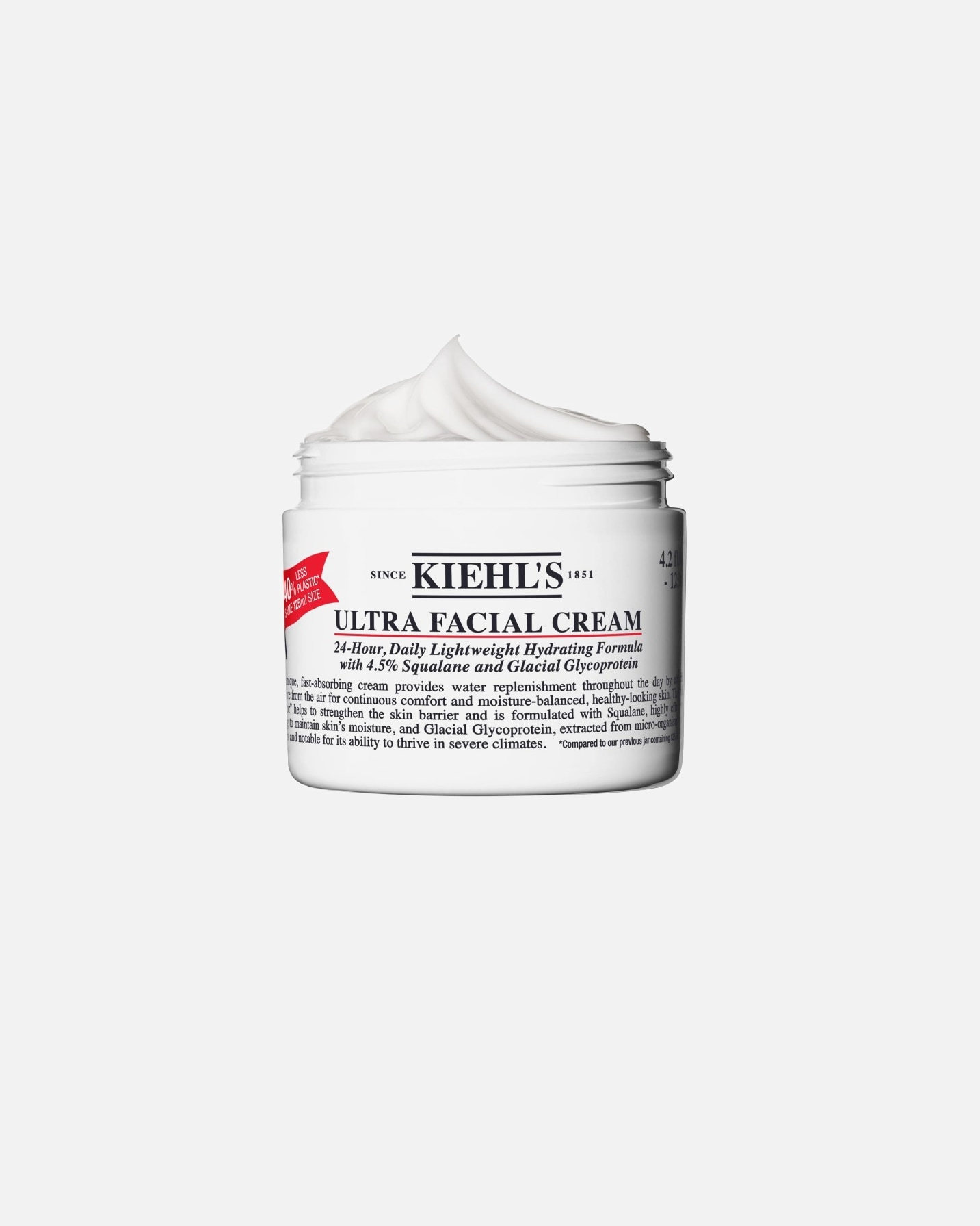 Crema facial para Unisex Kiehl’s Ultra Facial Hidratante 24H 125 ml