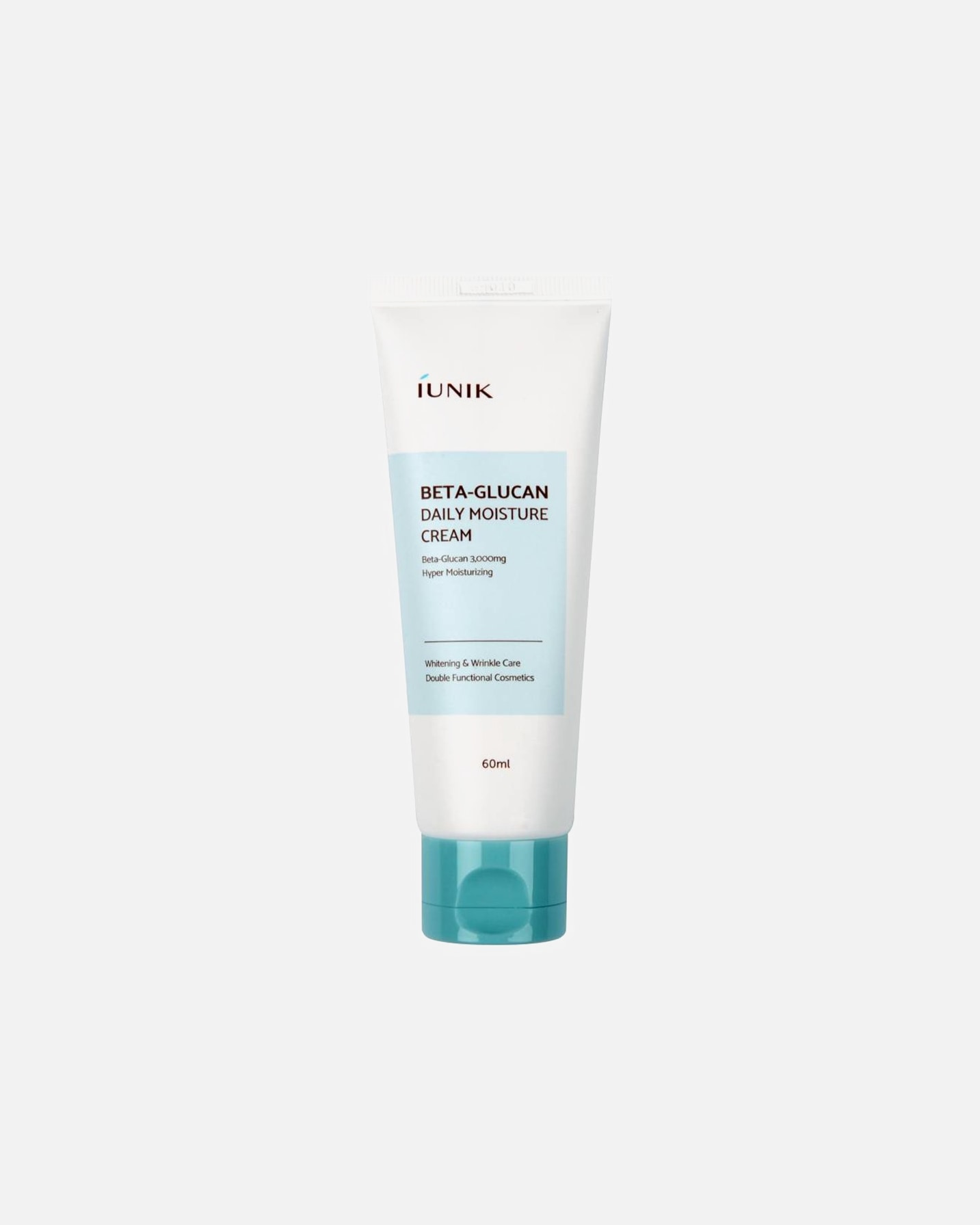 Crema facial para Unisex iUnik Beta Glucan Daily Moisture Cream 60 ml