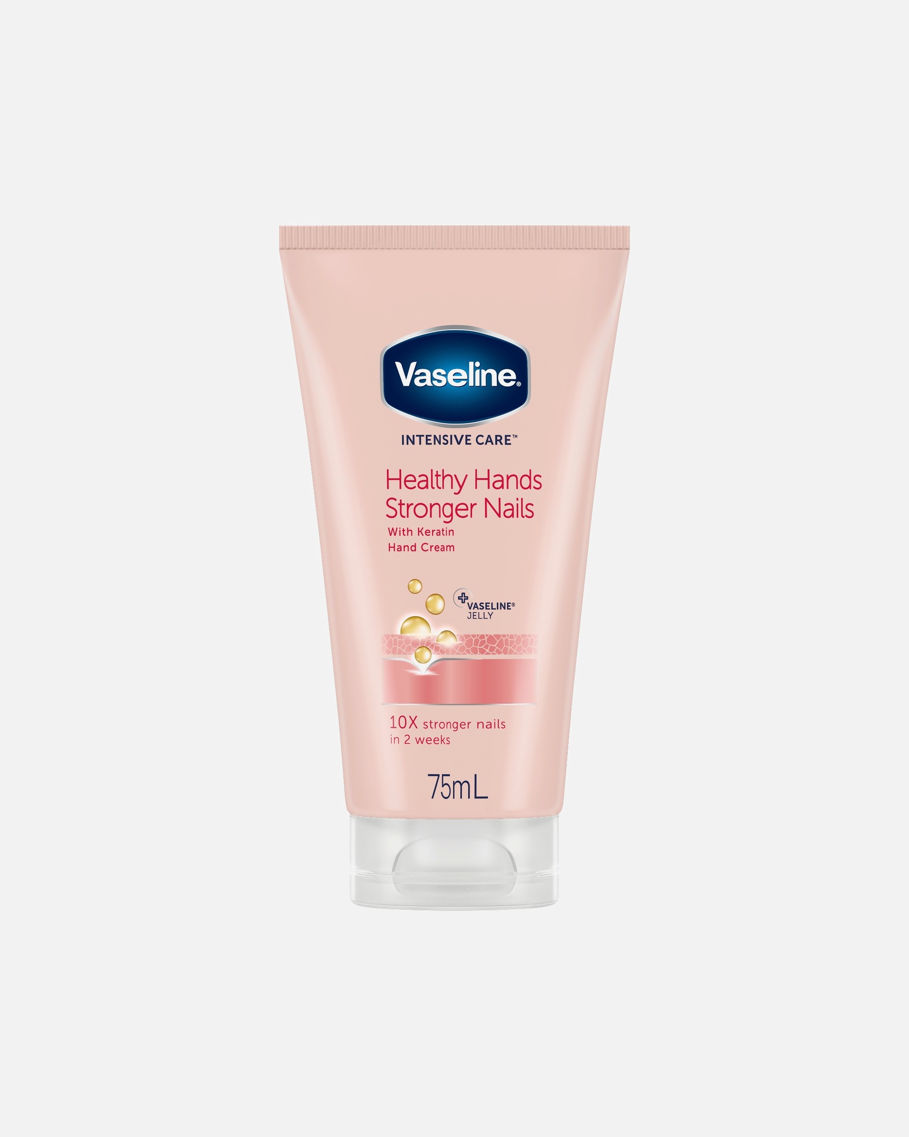 Crema de manos para Unisex Vaseline Queratina 75 ML