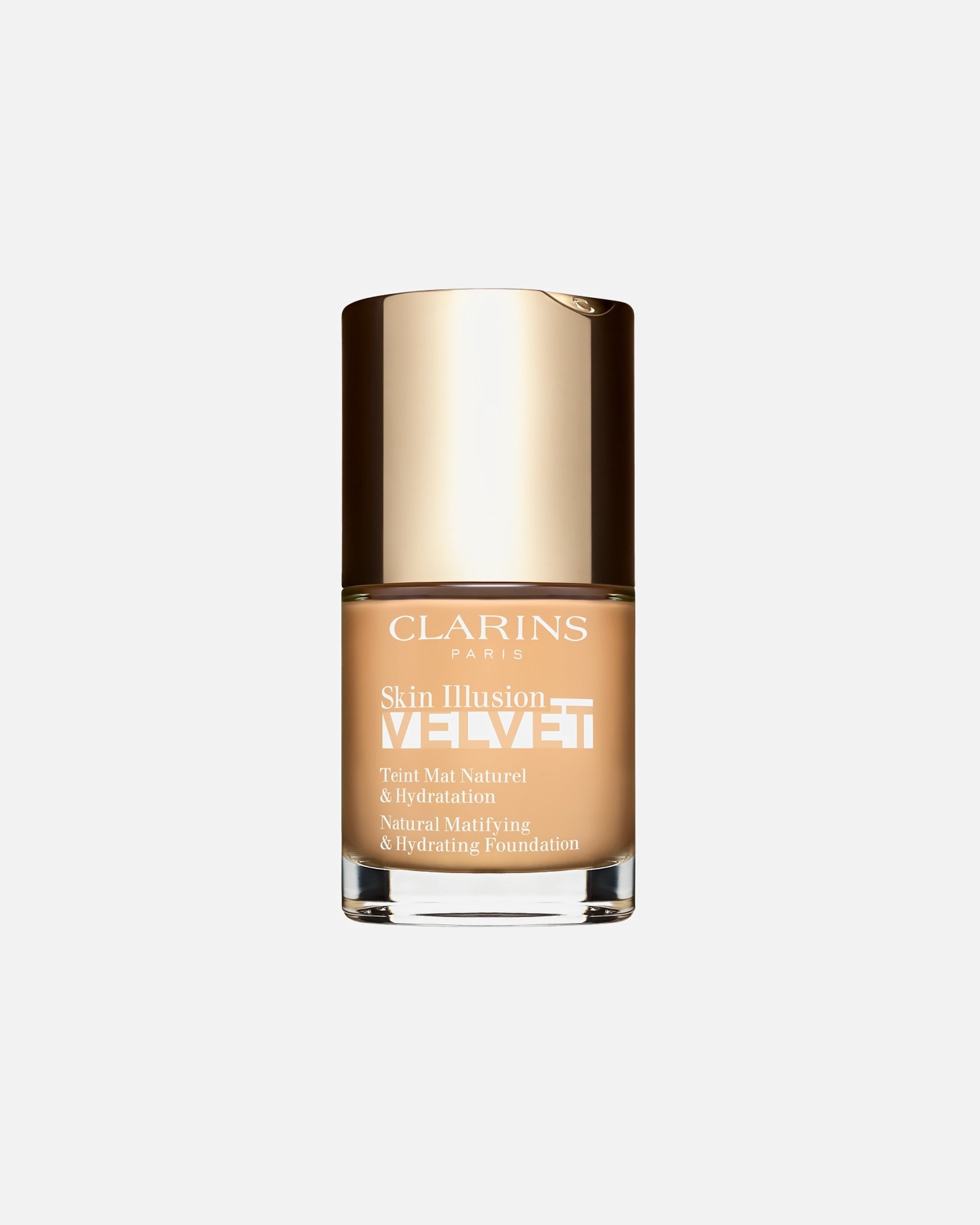 Base para Unisex Clarins Skin Illusión Velvet 105N,Nude