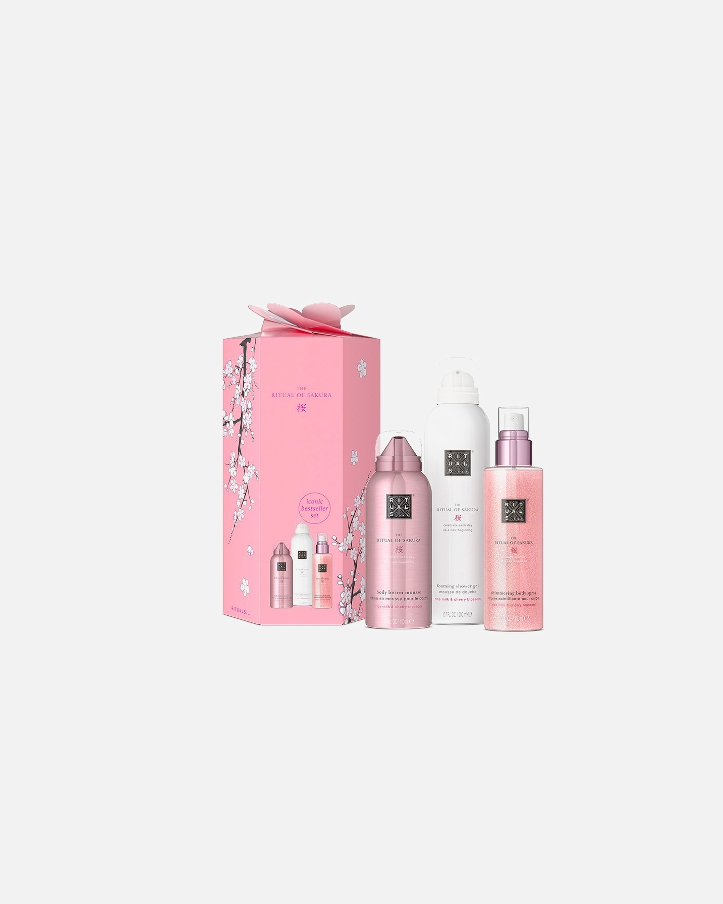 Cofre higiene personal para Mujer Rituals The Ritual of Sakura Iconic Bestseller 1 Pieza