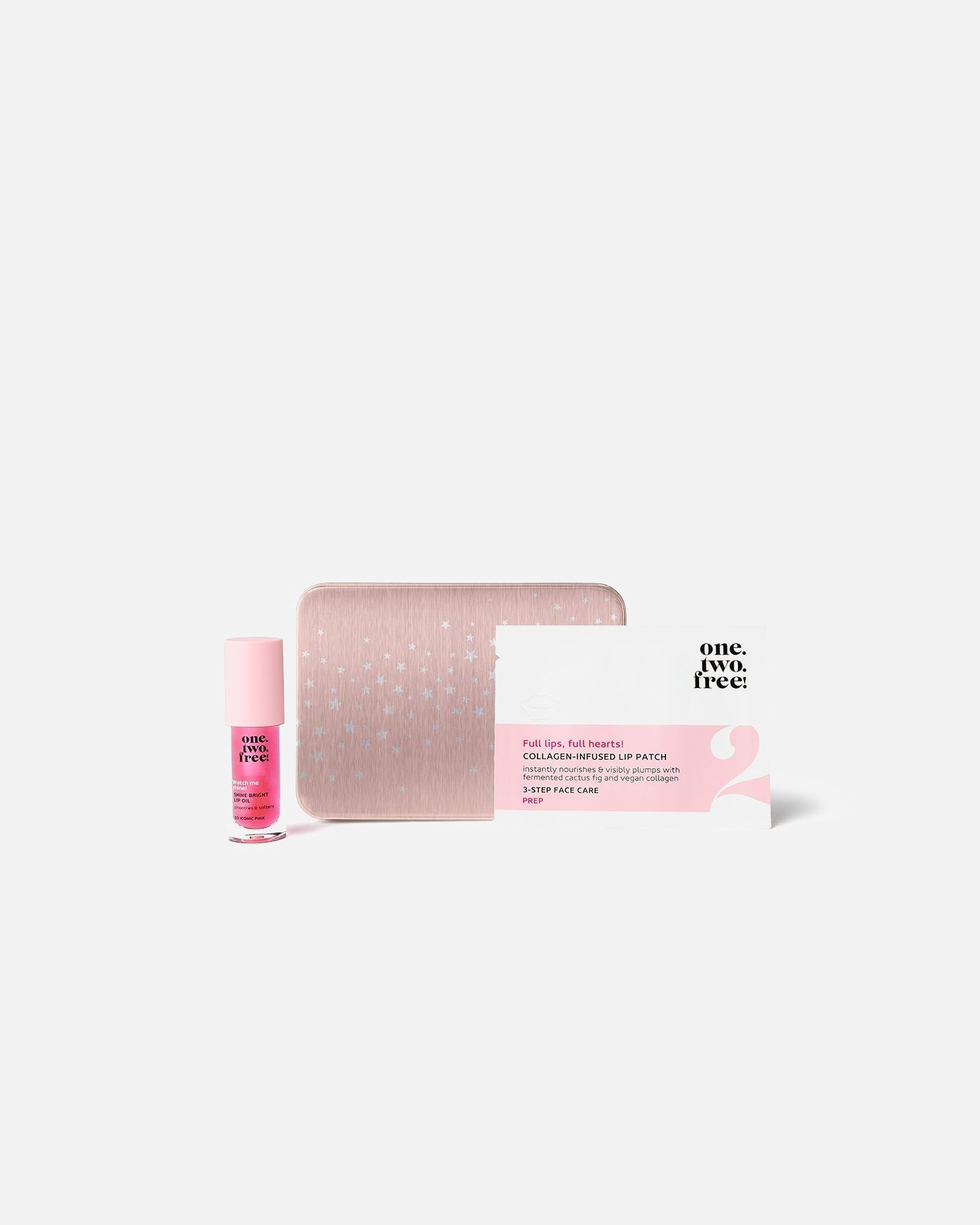 Set de tratamiento facial para Unisex one.two.free! Step 2: Preparation Caring Lip Kit 1 Pieza
