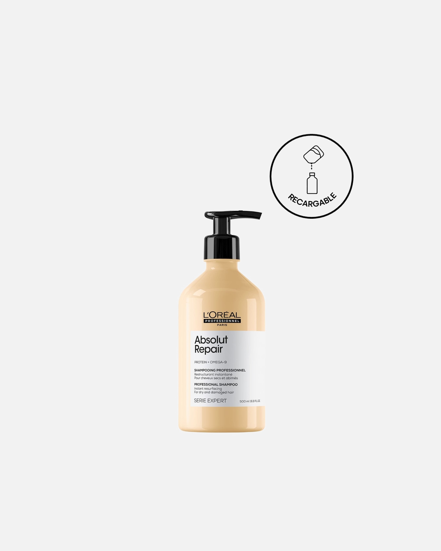 Champú capilar para Unisex L´Oréal Professionnel Paris Absolut Repair 500 ML