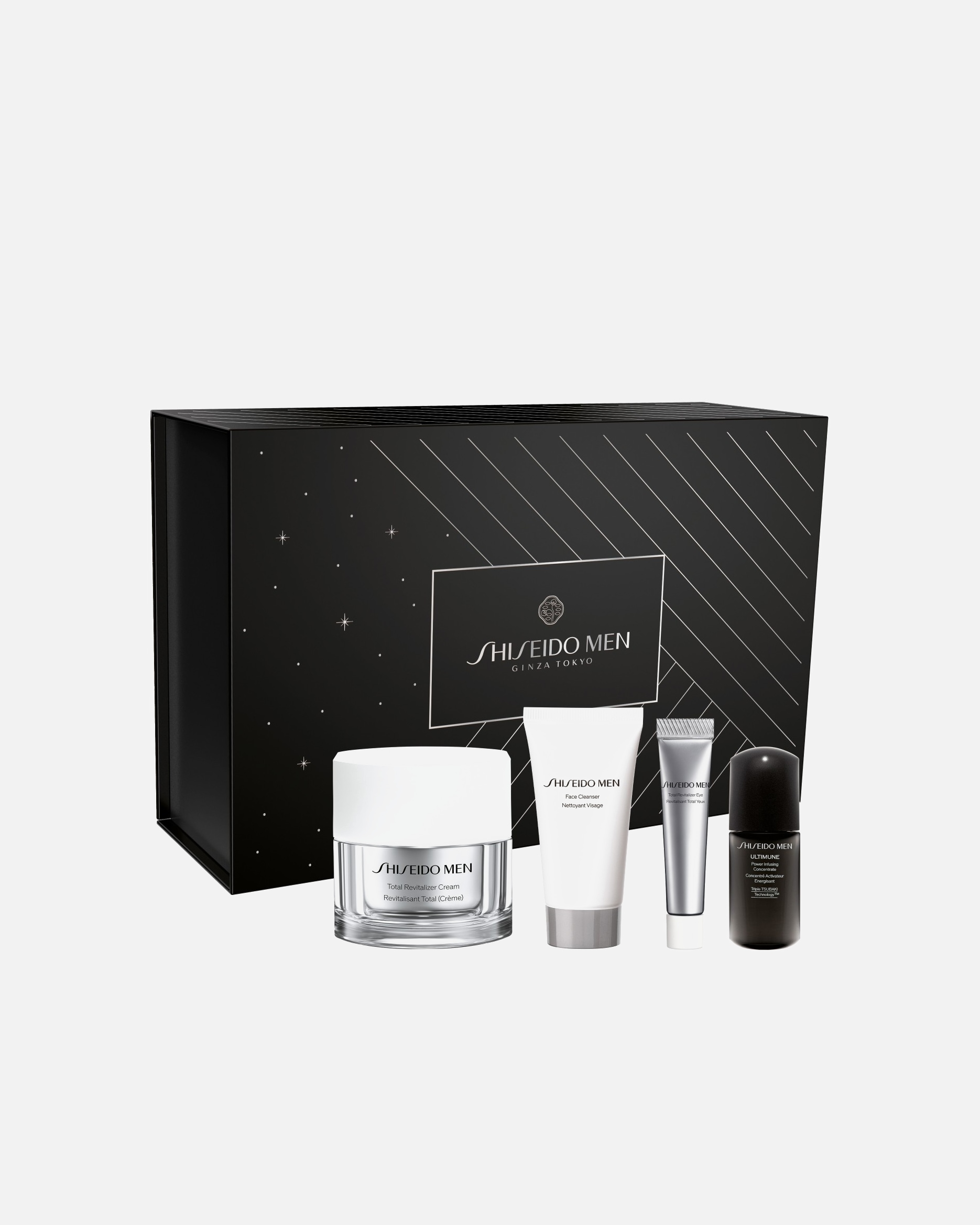 Set de tratamiento facial para Hombre Shiseido SHISEIDO MEN Total Age Defense Program 1 Set