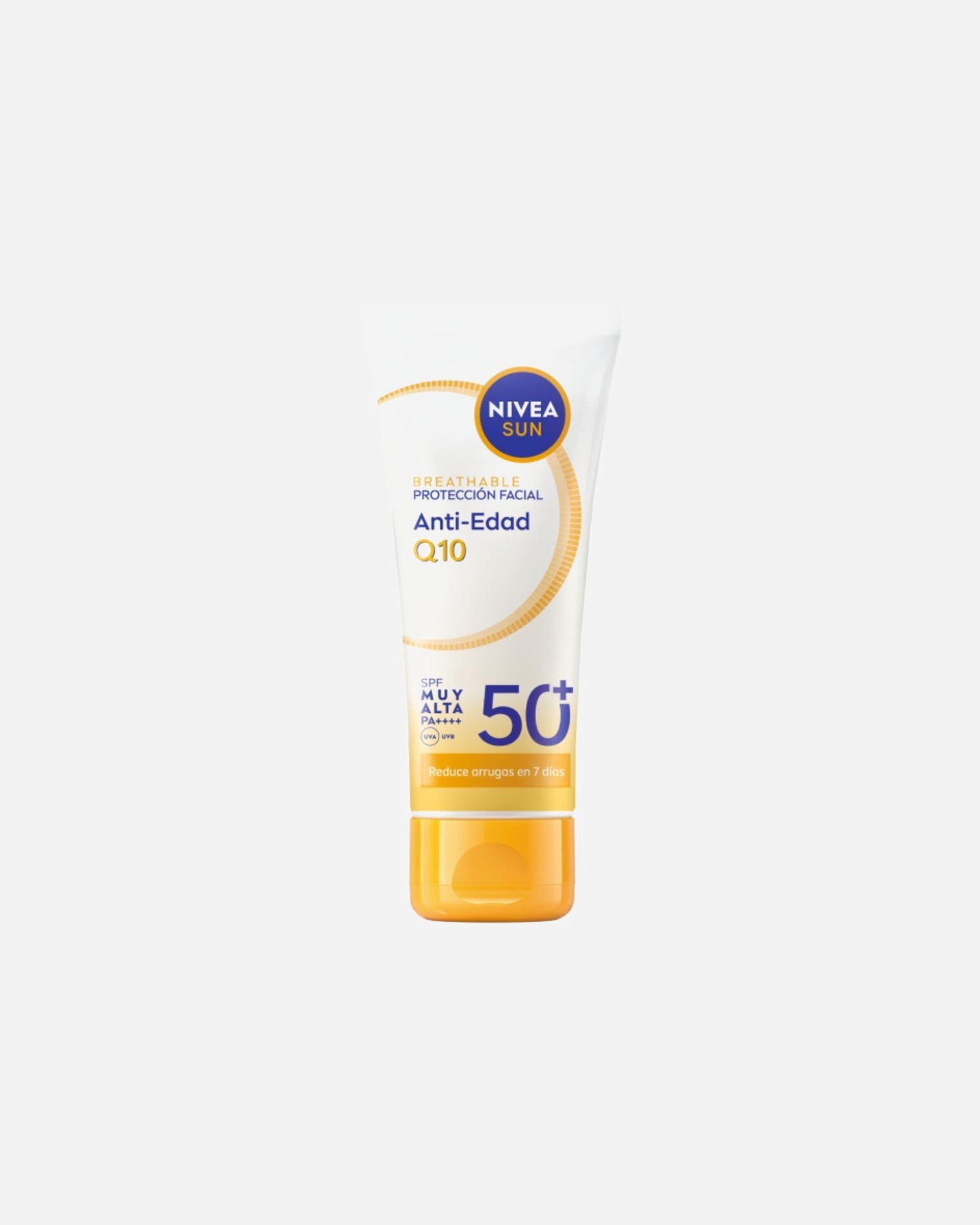Crema solar para Unisex NIVEA Sun Protección Facial Antiedad Q10 SPF50 40 ml