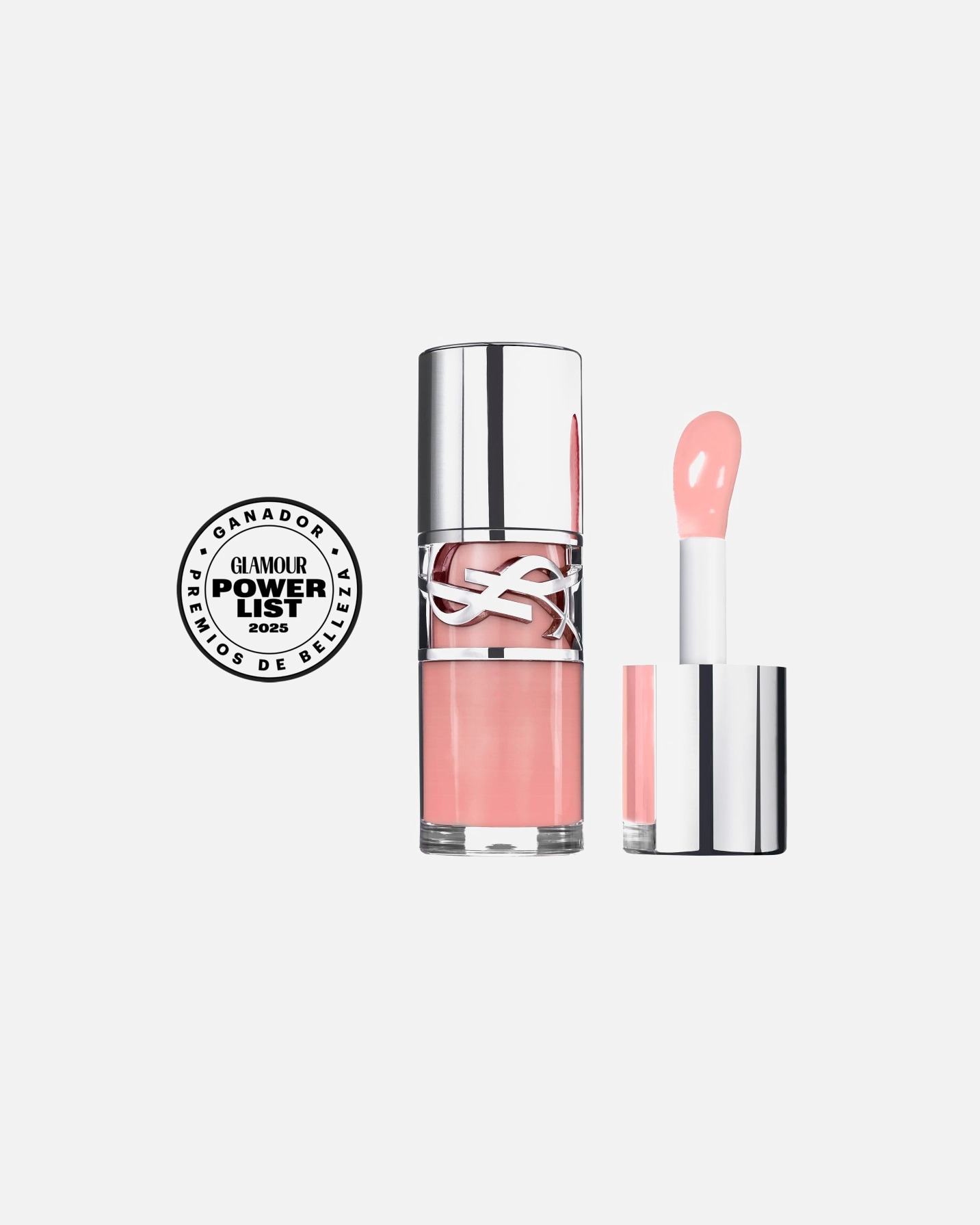 Brillo de labios para Unisex Yves Saint Laurent Loveshine Plumping Lip Oil Gloss Nude Lucky Moonstone