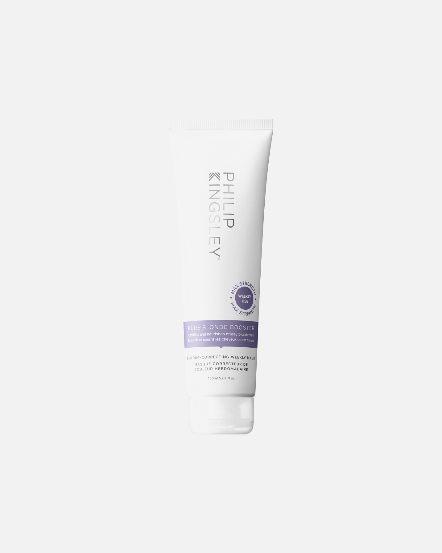 Mascarilla capilar para Unisex Philip Kingsley Pure Blonde Booster Colour-Correcting Weekly Mask 150 ML