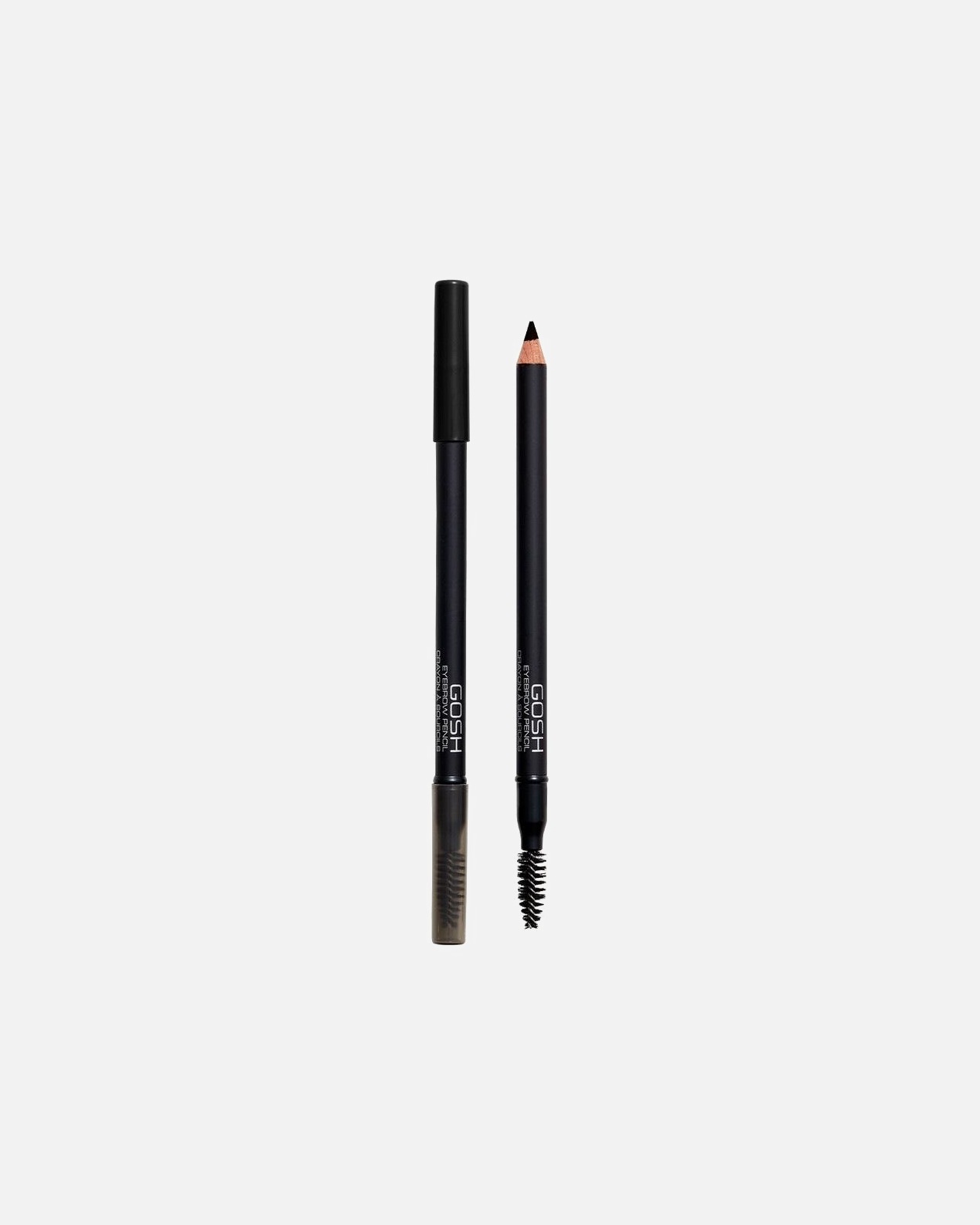 Lápiz de cejas para Unisex Gosh Copenhagen Eyebrow Pencil 02 - Soft Black
