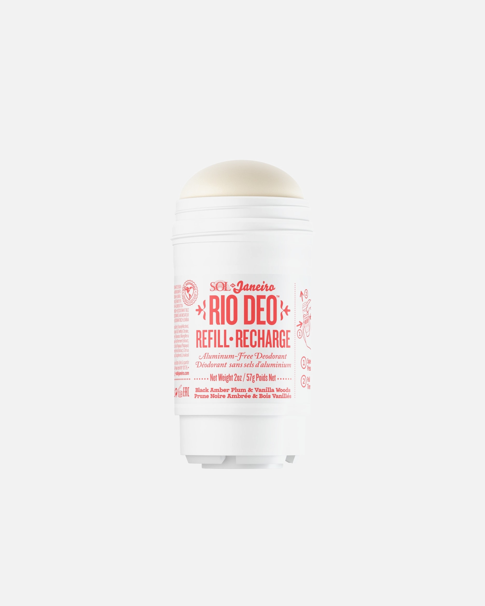 Desodorante para Unisex Sol de Janeiro Bom Dia Rio Deo Cheirosa 40 57 g - Refill