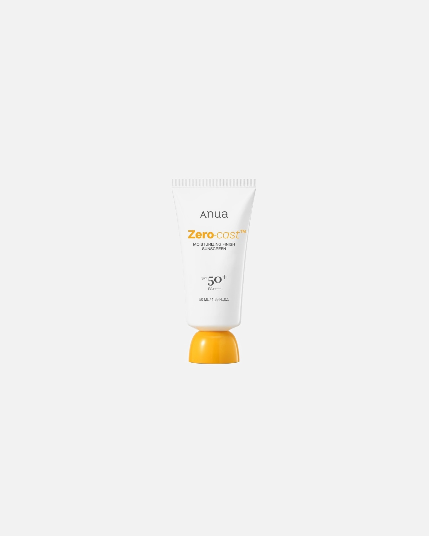 Crema solar para el rostro para Unisex Anua Zero-Cast Moisturizing Finish Sunscreen SPF 50+ 50 ml