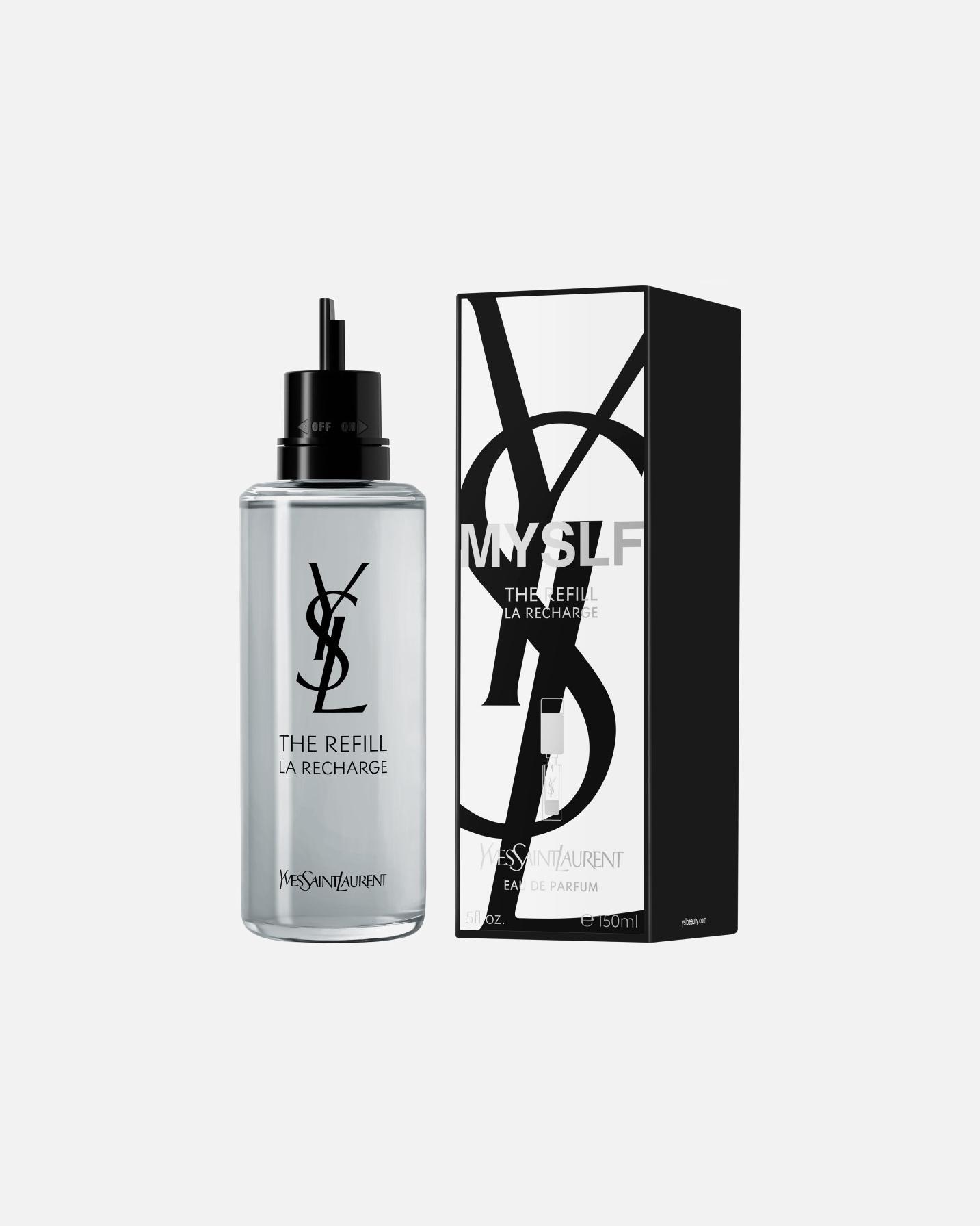 Eau de Parfum para Hombre Yves Saint Laurent MYSLF Recargable 150 ml - Refill