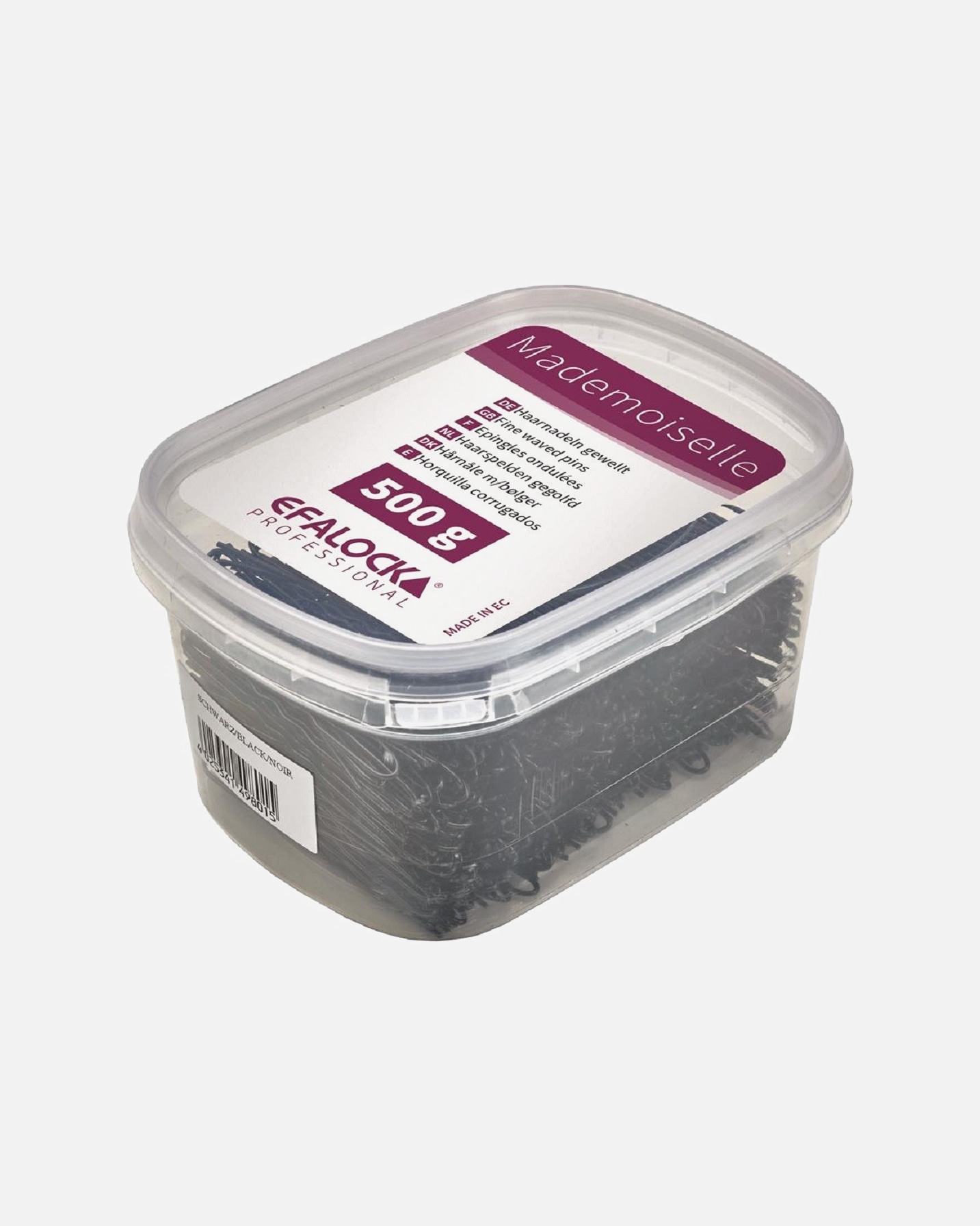 Pinza cabello para Unisex Efalock Professional Mademoiselle Horquillas 4,5 cm 1 Pieza