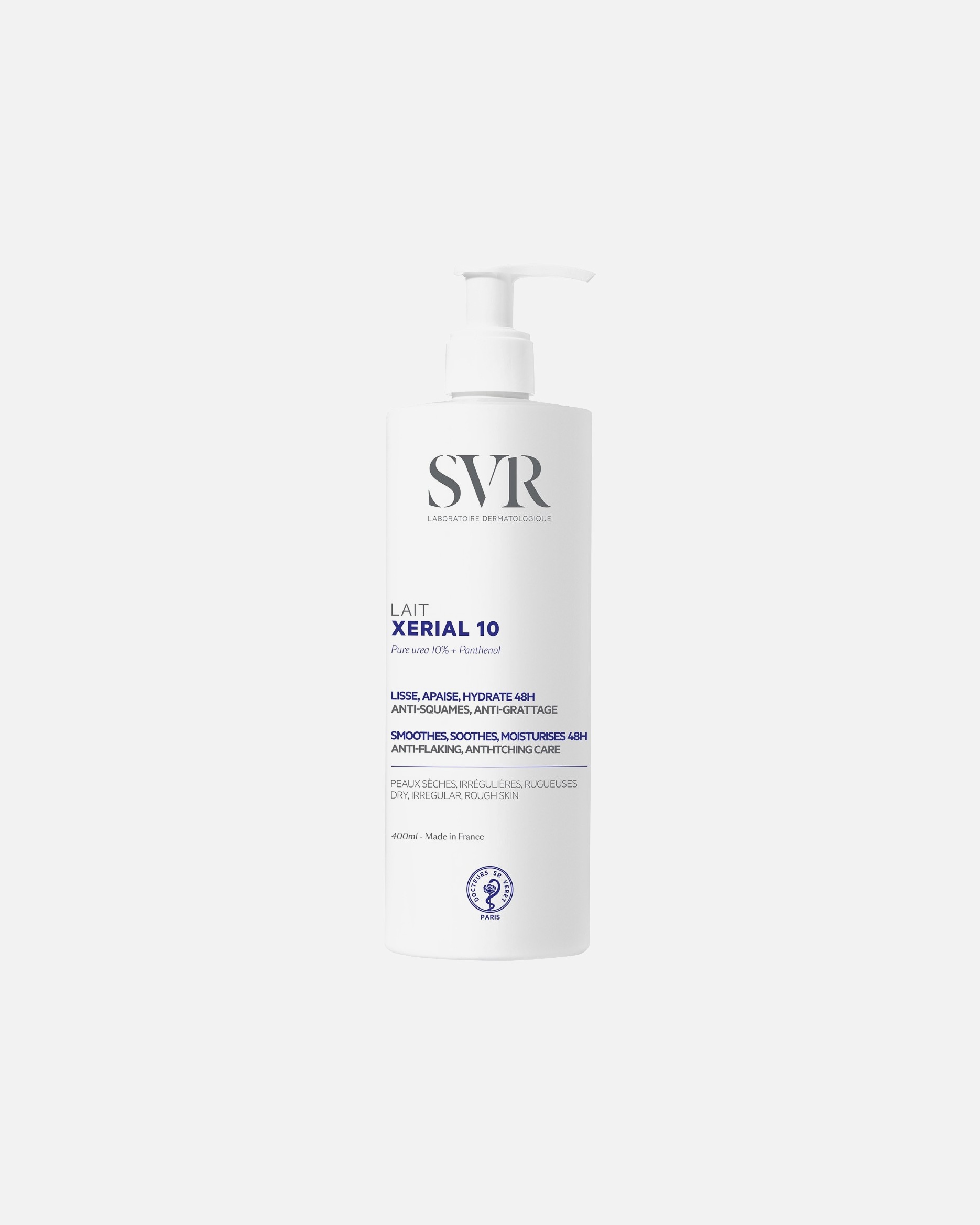 Leche corporal para Unisex SVR Xerial 10 Lait 400 ml