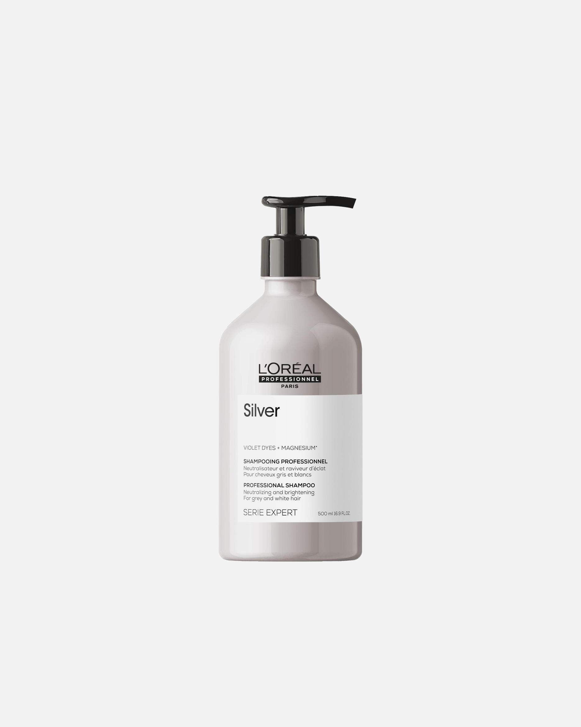 Champú capilar para Unisex L´Oréal Professionnel Paris Silver Silver Shampoo 500 ml