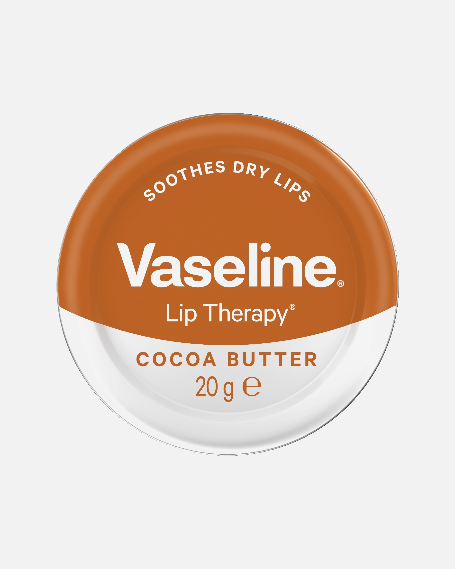 Bálsamo labial para Unisex Vaseline Cocoa con Manteca de cacao 20 g