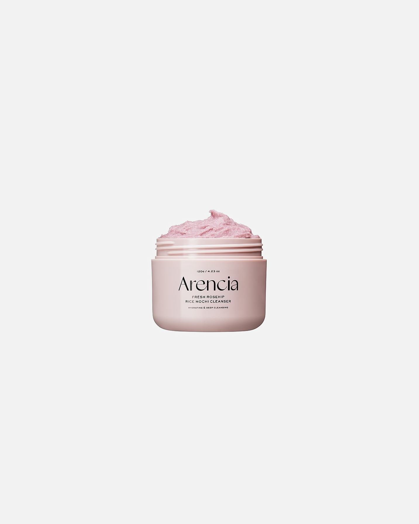 Exfoliante de cara para Unisex Arencia Fresh Rosehip Rice Mochi Cleanser 120 g