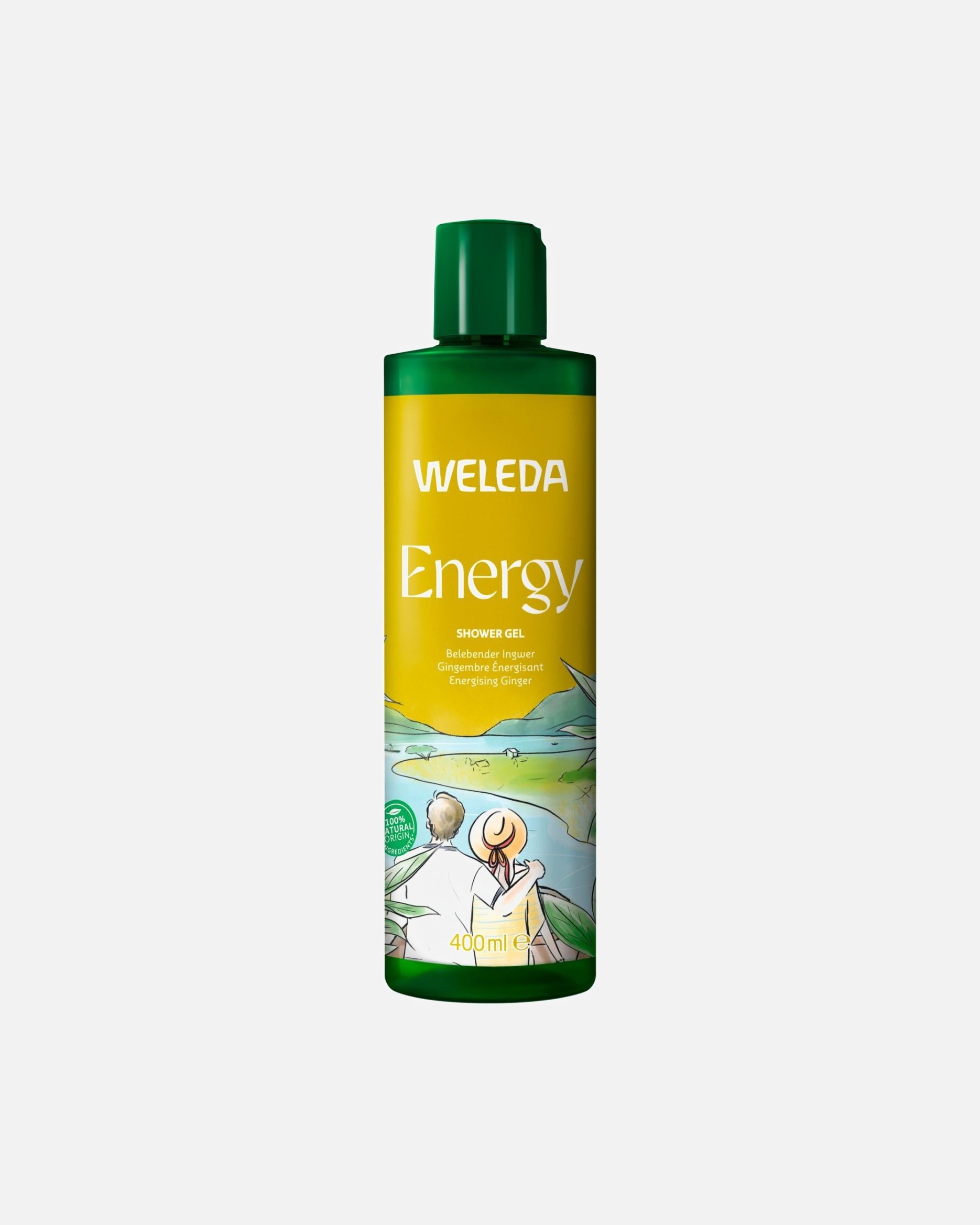 Gel de ducha para Unisex Weleda Energy Shower Gel Ingwer 400 ml