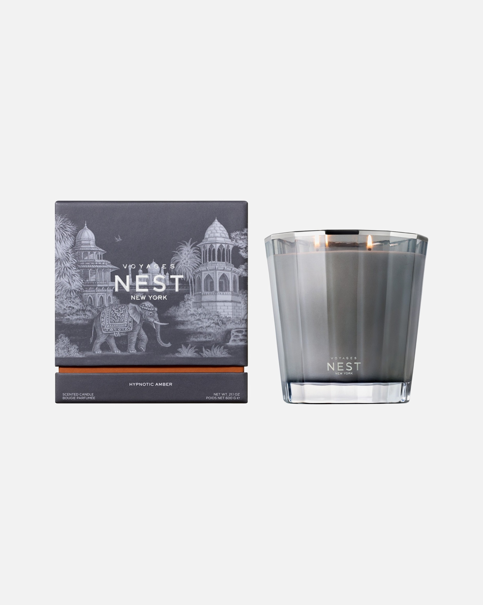 Vela para Unisex NEST NEW YORK Default Brand Line Voyages Hypnotic Amber 600 g