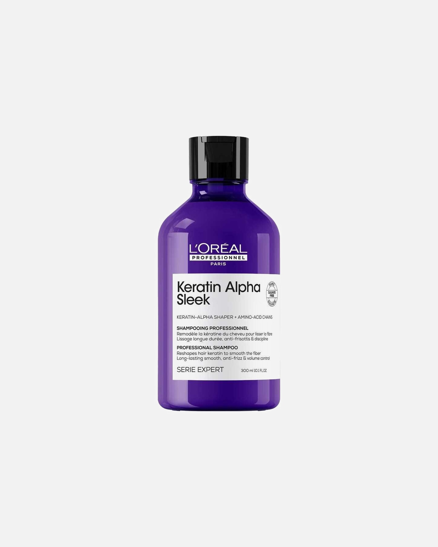 Champú capilar para Unisex L´Oréal Professionnel Paris Keratin Alpha Sleek 300 ml