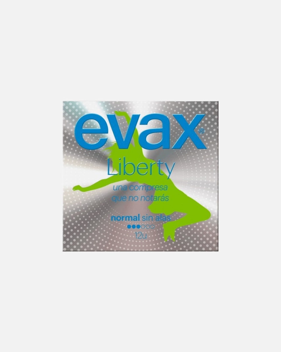 Salva slip para Mujer Evax Liberty Normal Sin Alas 12 UN